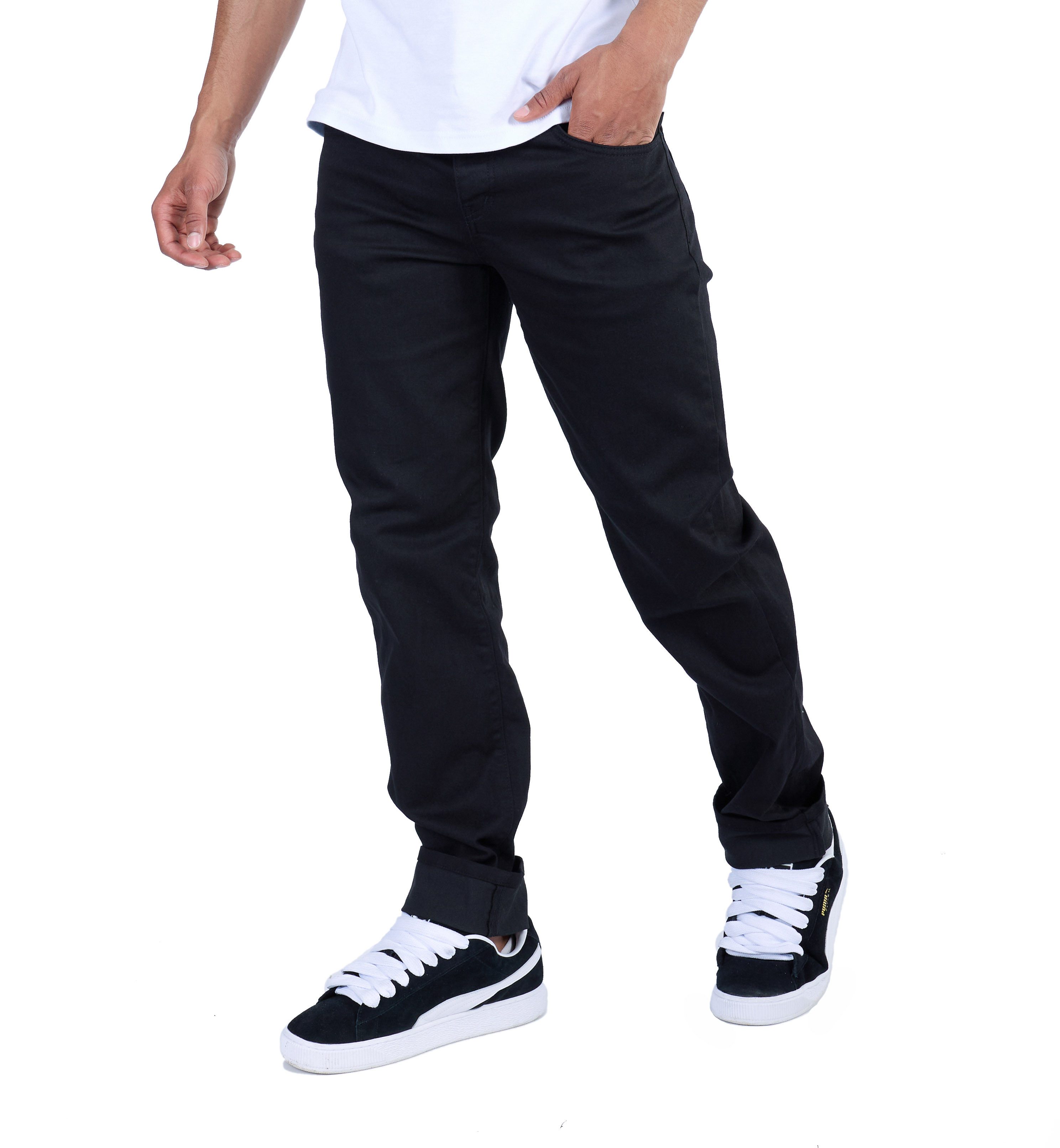 KINGZ Regular-fit-Jeans Basic Regular Fit Herren günstig online kaufen