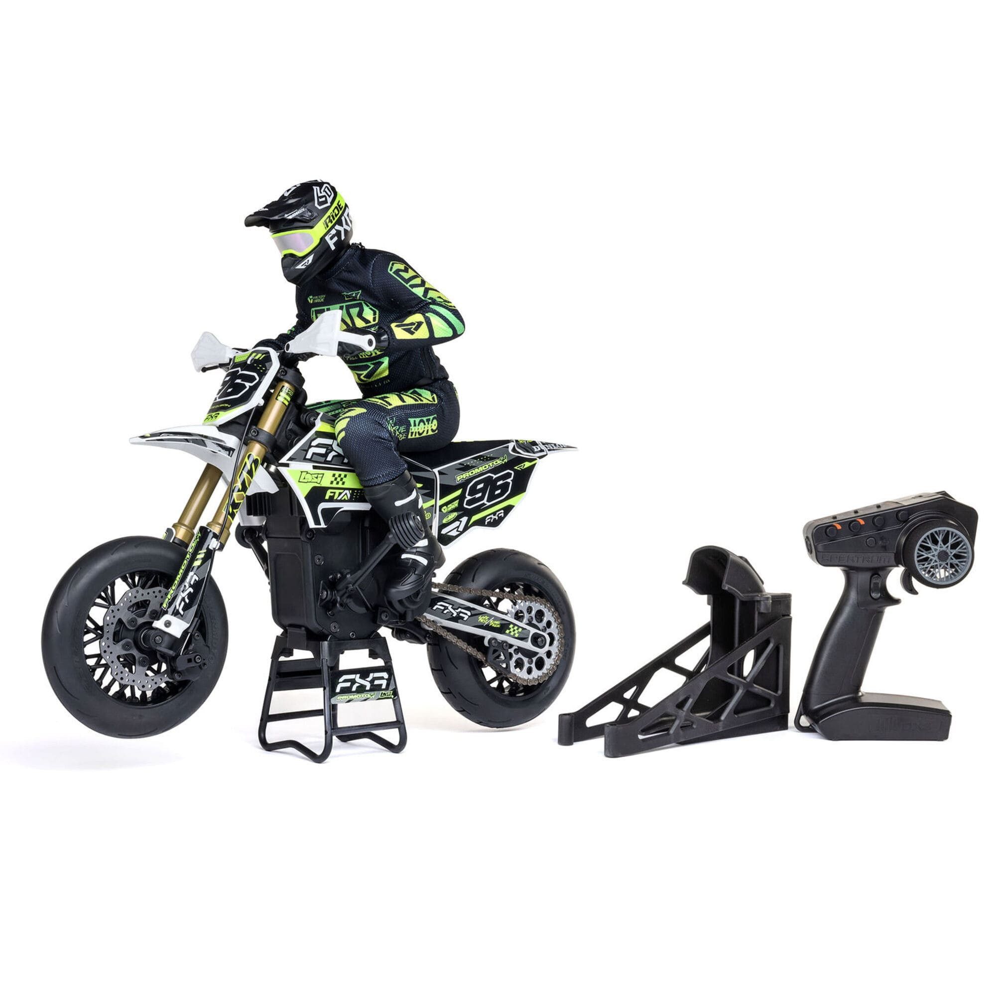 Thumbnail - Losi RC-Motorrad LOSI 1:4 Promoto-SM FXR Supermoto RC Motorrad RTR Basic Weiss