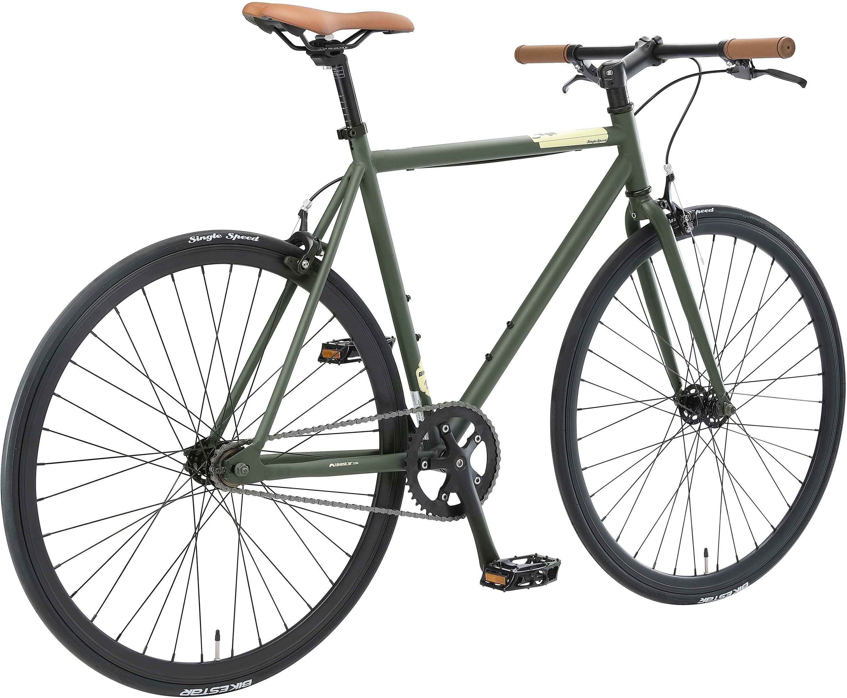 Bikestar Singlespeed, 1-speed Shimano, for men and women