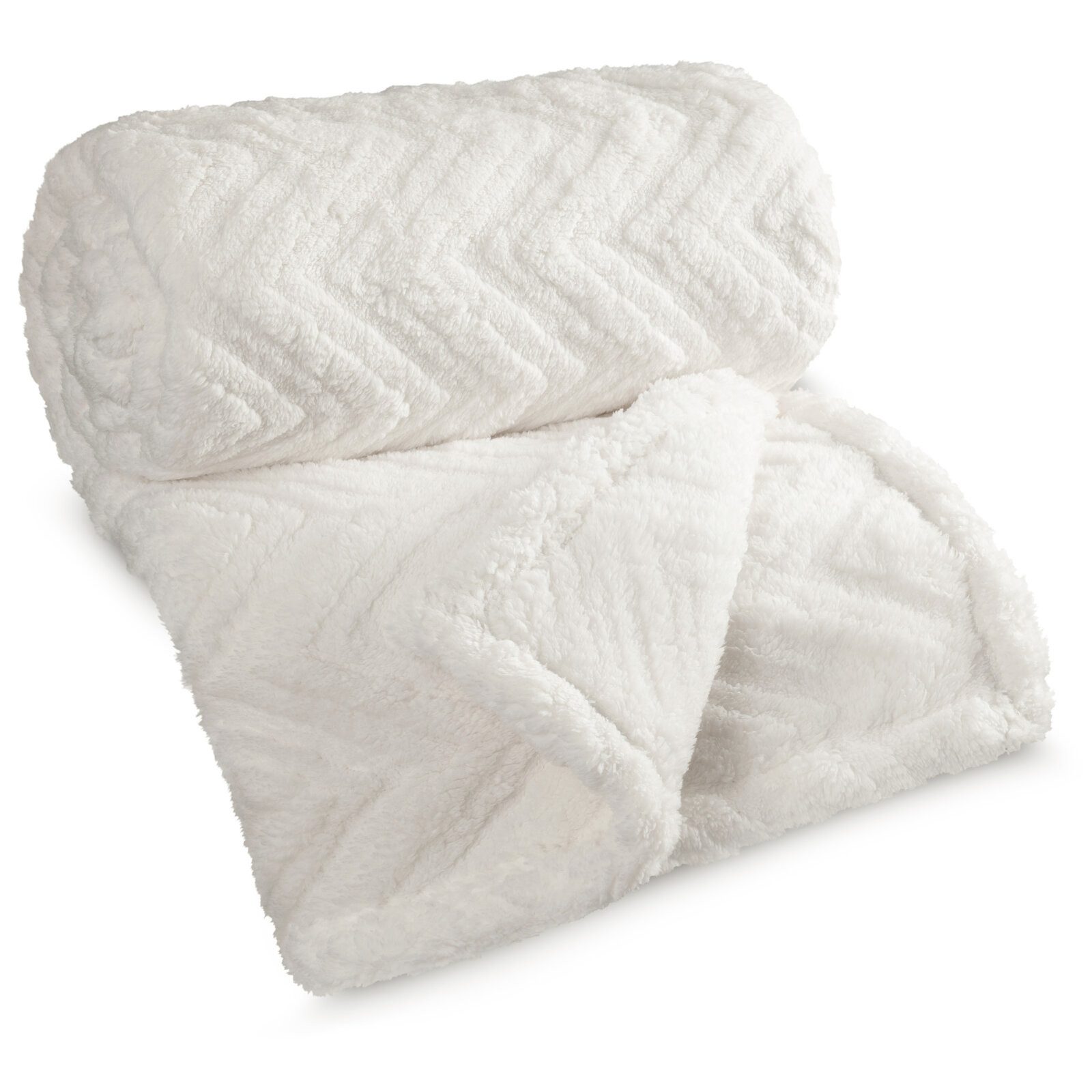 Wohndecke HYGGE Kuscheldecke mit Fischgrät-Struktur, Design91, Waffelmuster günstig online kaufen