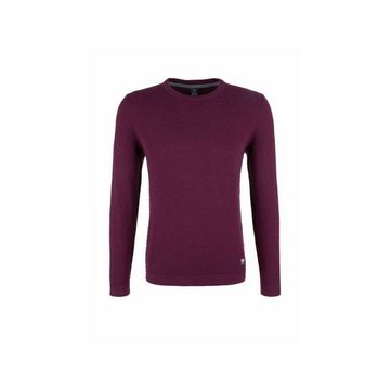 s.Oliver Strickpullover violett regular fit (1-tlg)