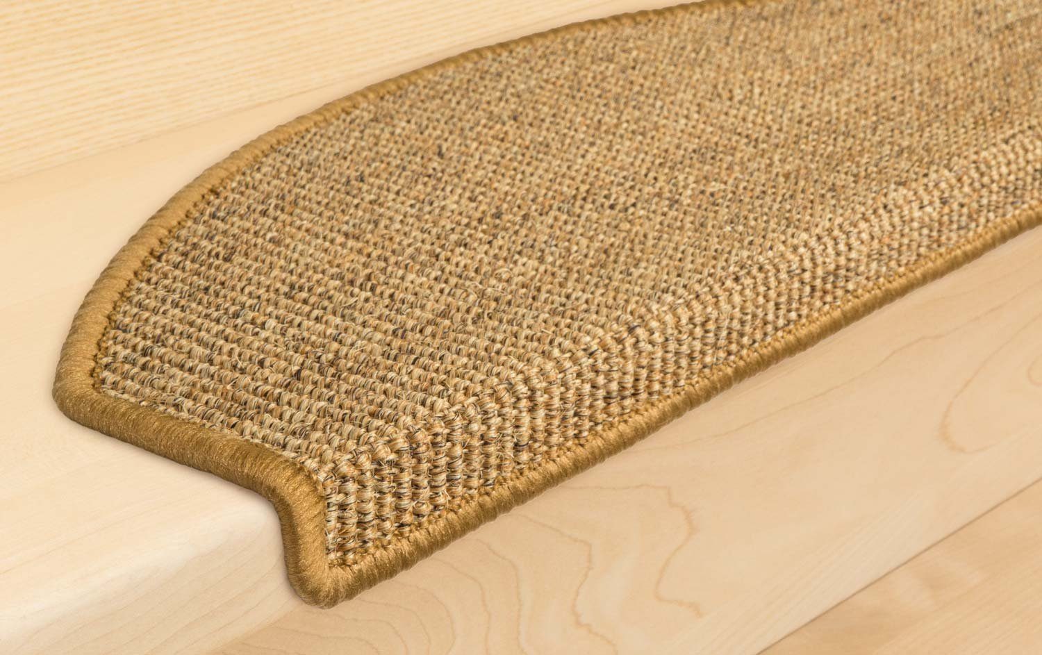 Metzker® Stufenmatte Stufenmatten Sisal New Halbrund Einzen und SparSet's, halbrund, Höhe: 6 mm, Naturprodukt – Bild 4 von 5