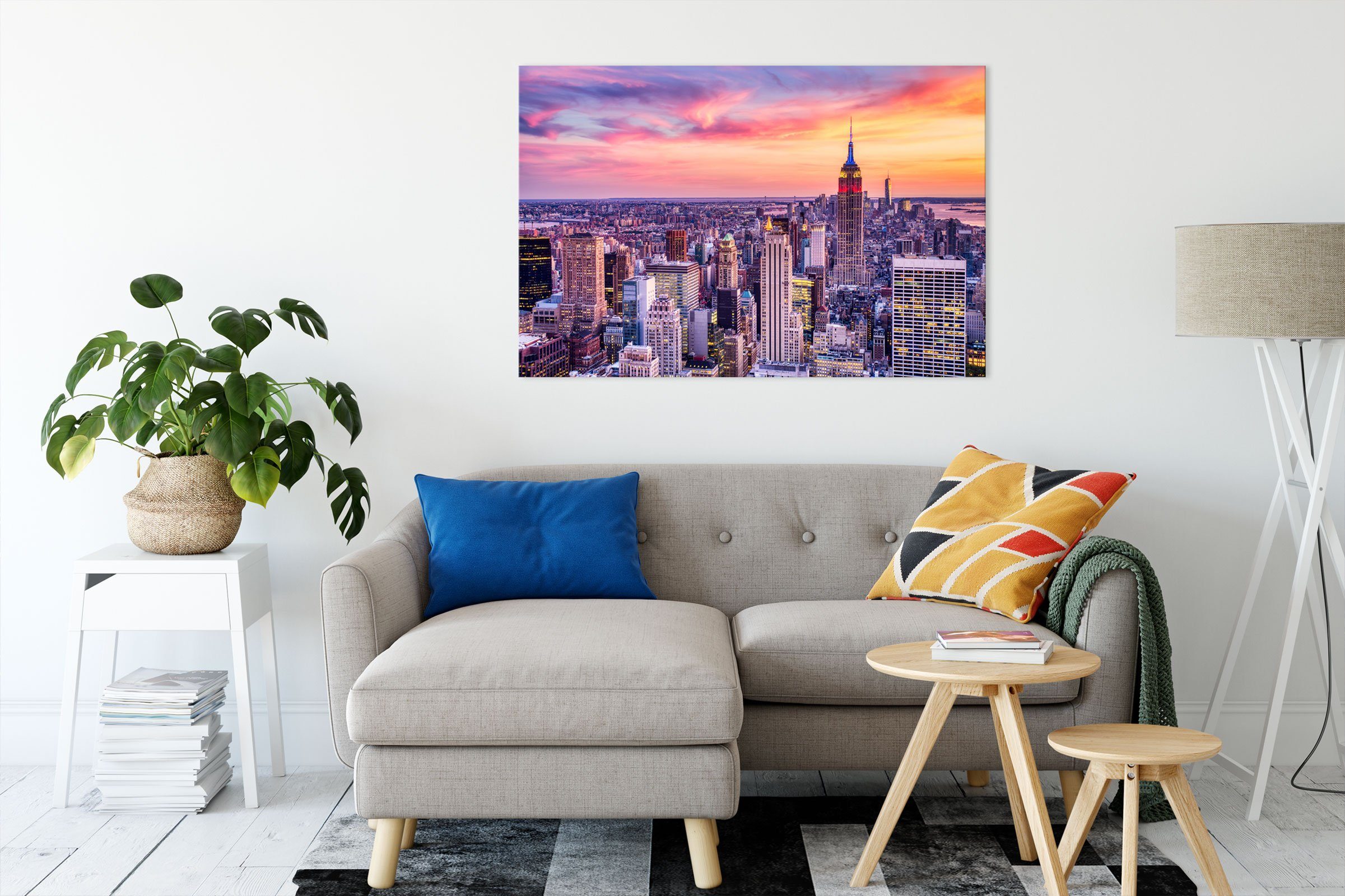 Pixxprint Leinwandbild New York City bei günstig online kaufen