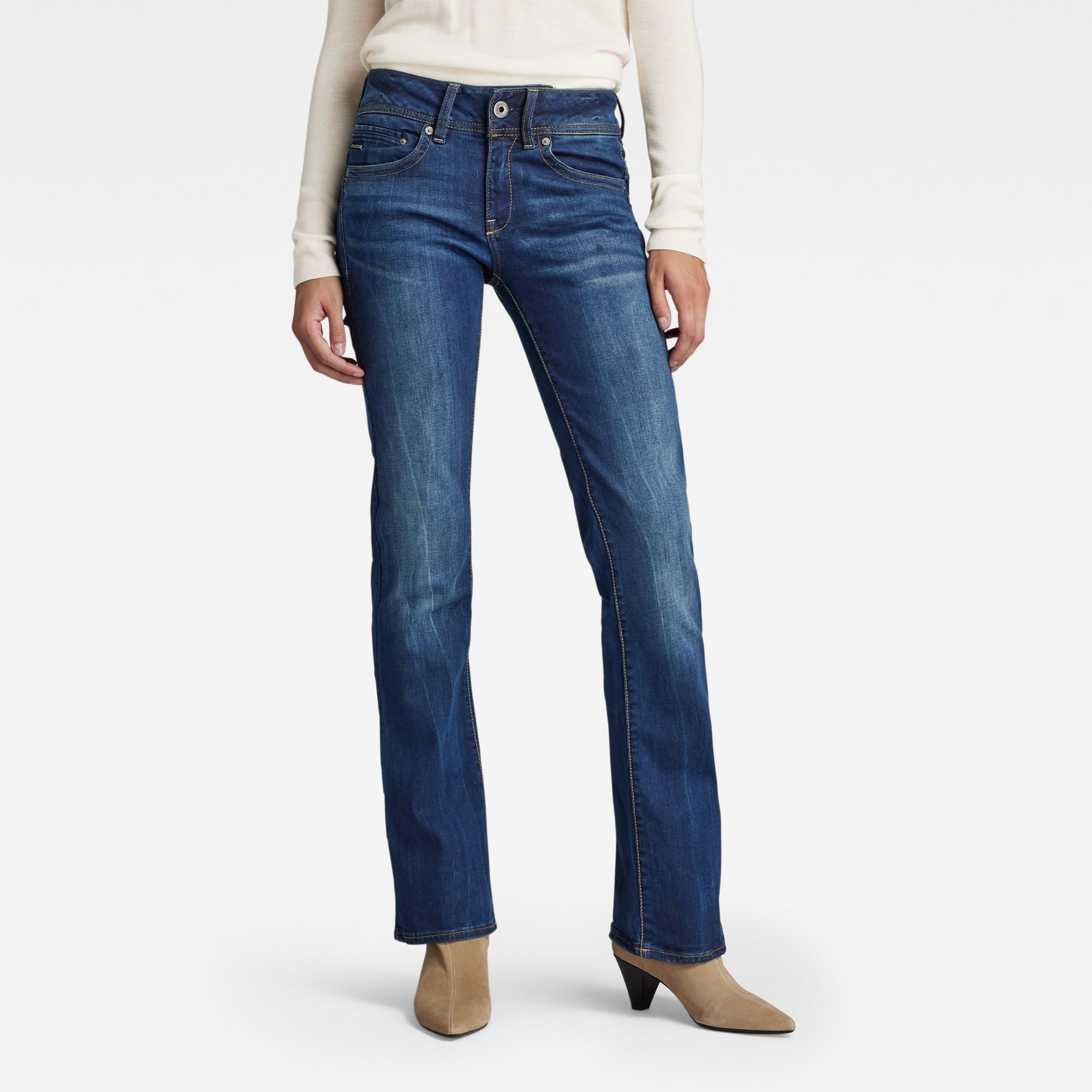 G-STAR 5-Pocket-Jeans Midge Bootcut Jeans - Bootcut