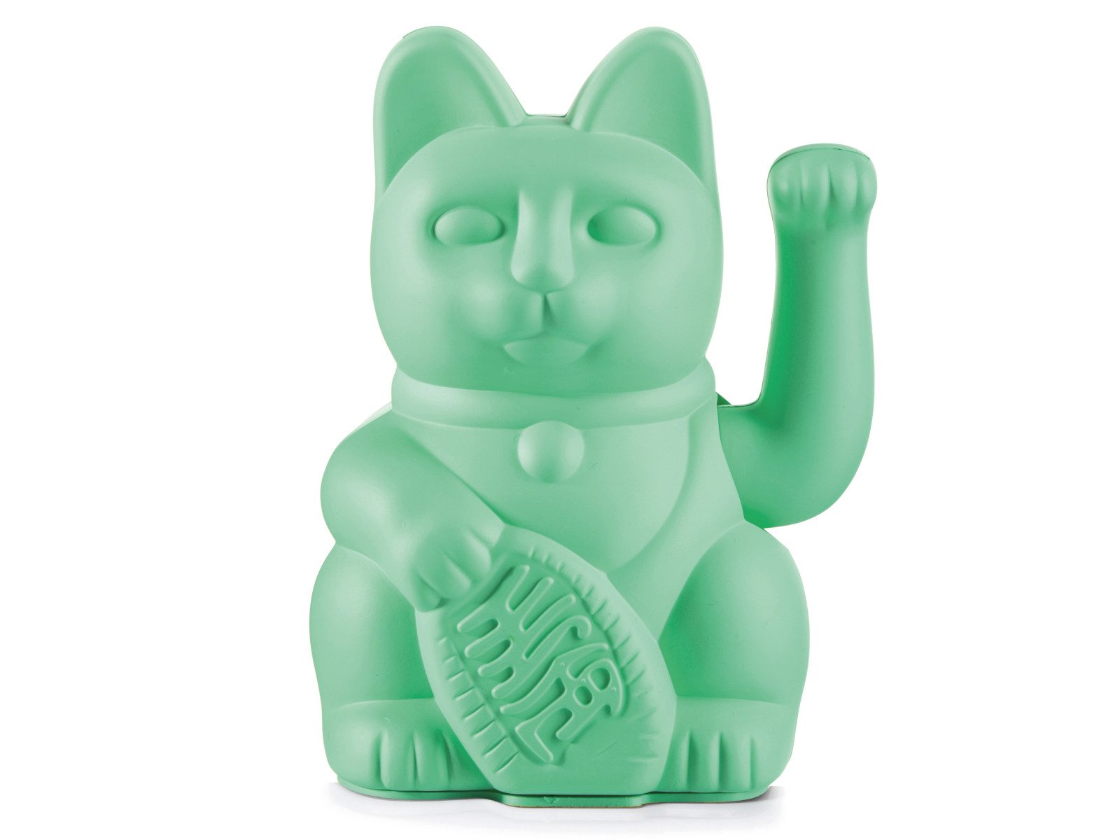 Donkey Products Dekofigur Lucky Cat Classic Winkekatze minzgrün 15cm günstig online kaufen
