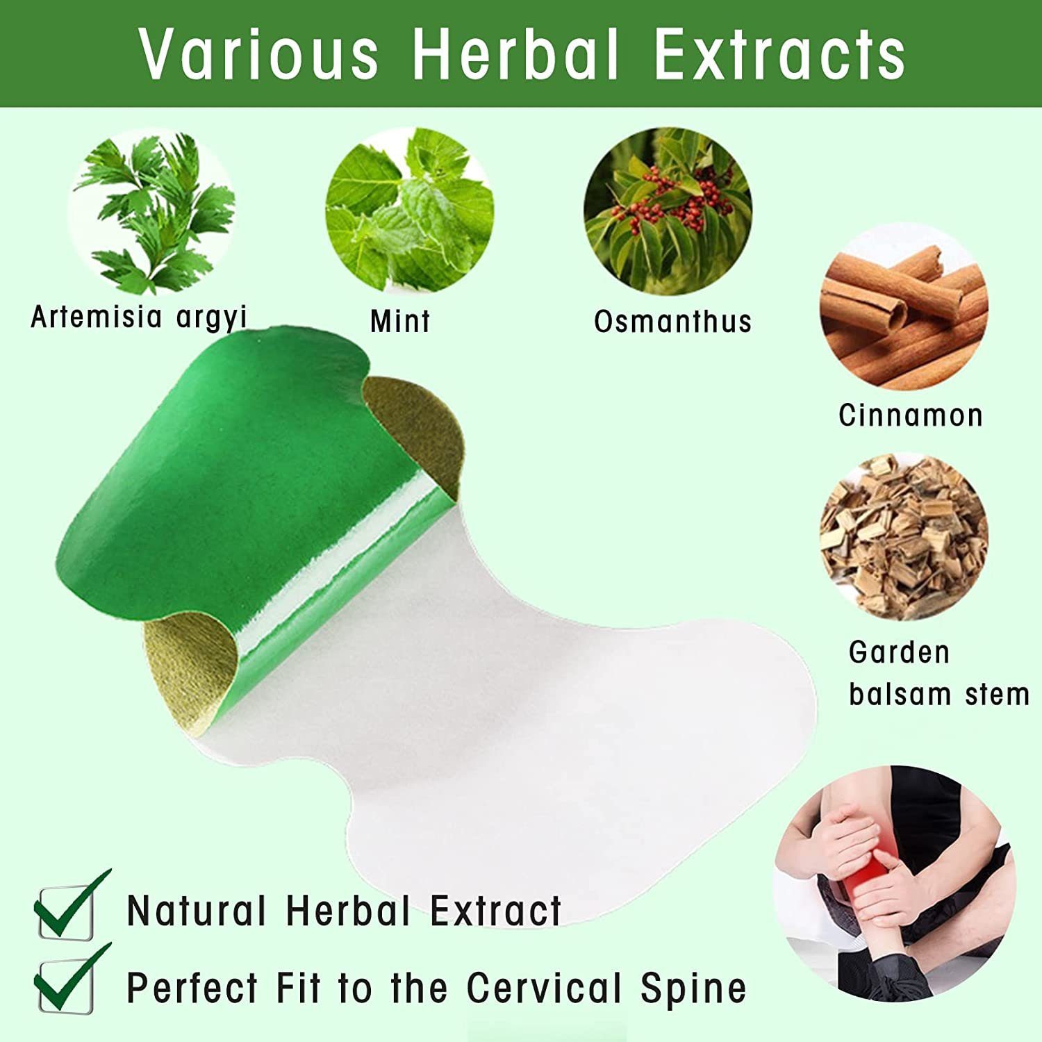 COOL-i ® Pflasterspender Wärmepflaster, Schmerzlinderung Patch, Schmerzlinderung knie und Schultern-12 Stück