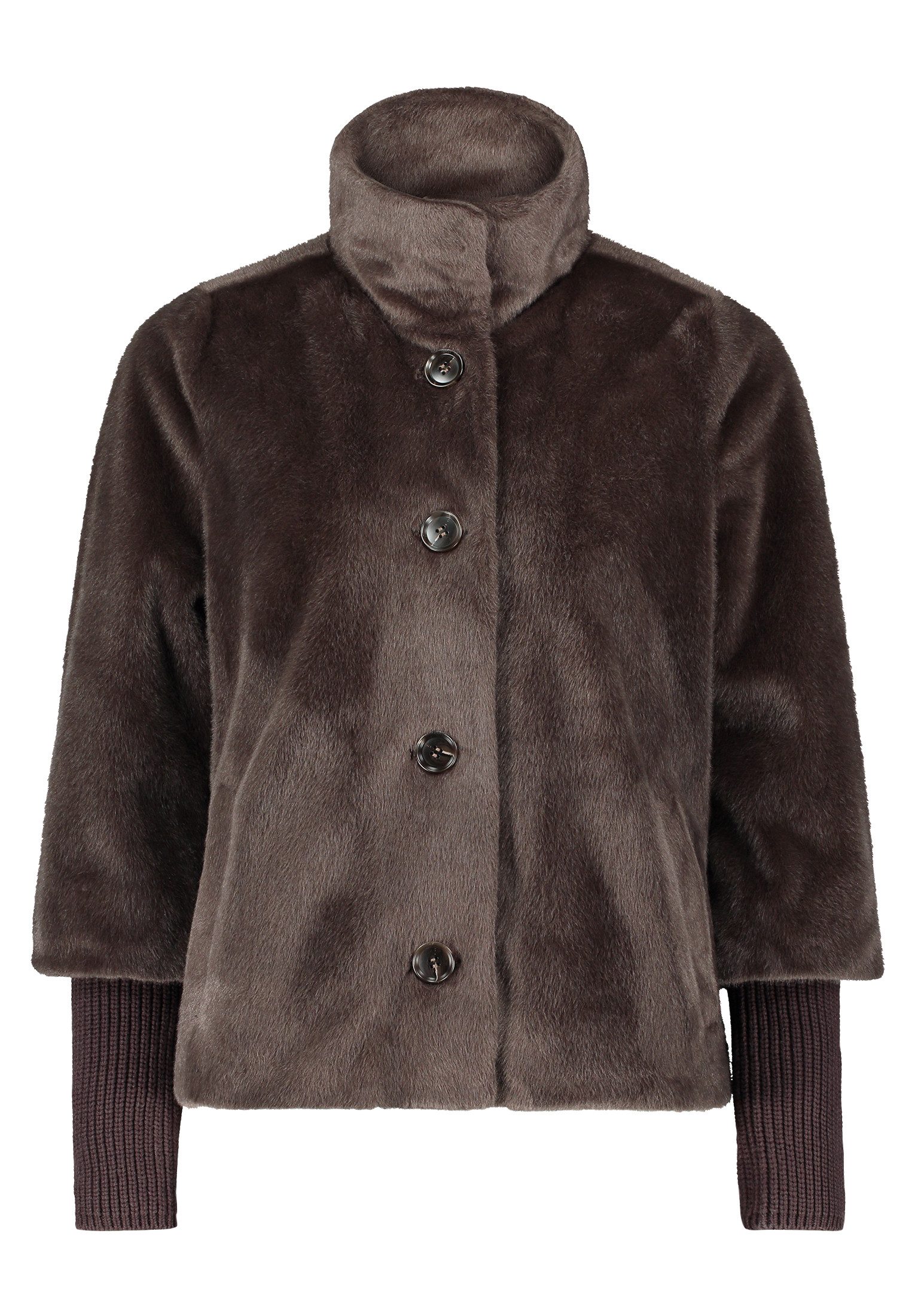 Betty Barclay Hybridjacke Jacke PlUEsch günstig online kaufen