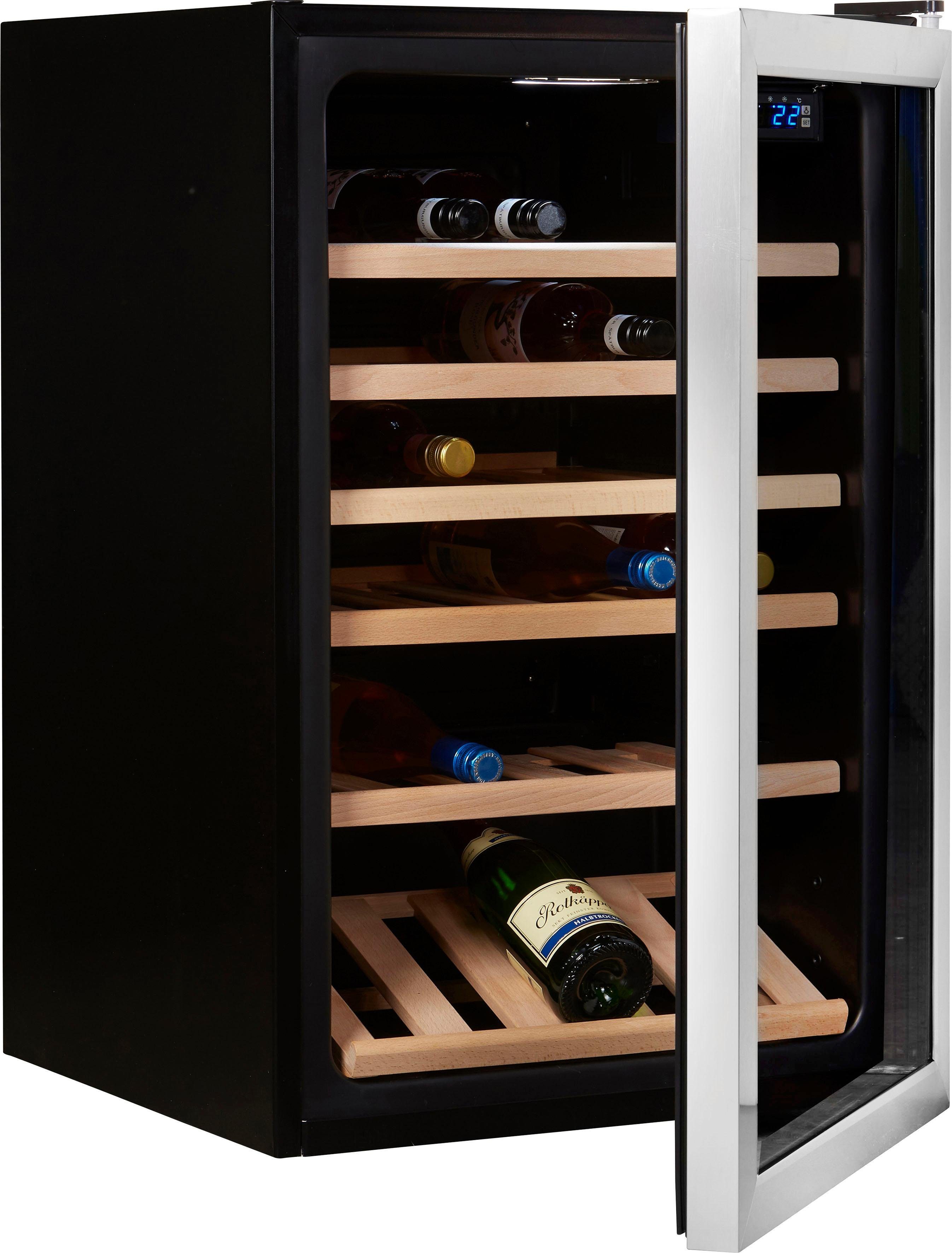 Hanseatic Weinkühlschrank SC-130W, für 30 Standardflaschen á 0,75l,A+ - Hanseatic