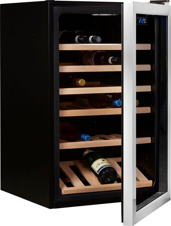 Hanseatic Weinkühlschrank SC-130W, für 30 Standardflaschen á 0,75l