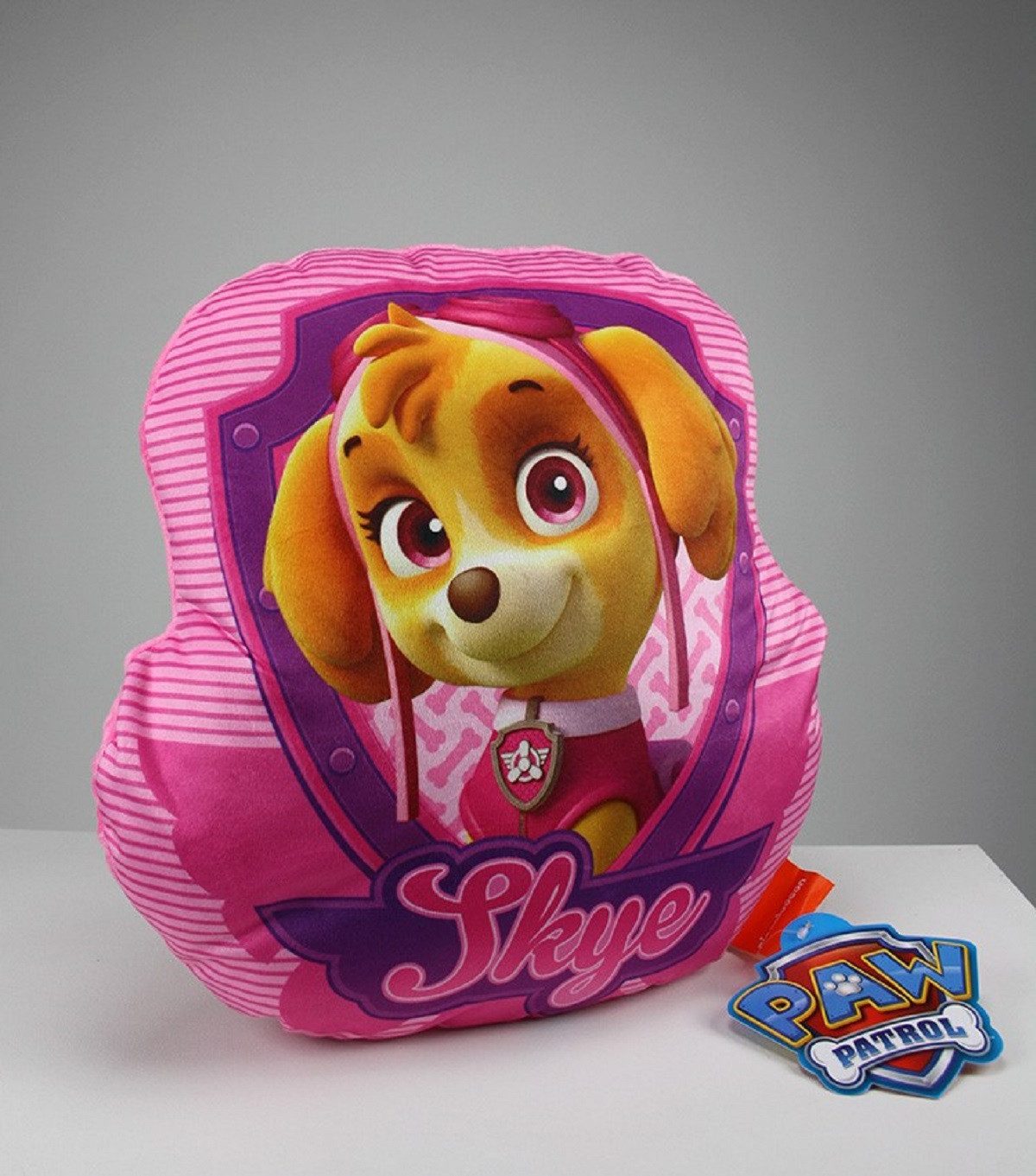 PAW PATROL Dekokissen Formkissen aus Polyester Perfektes Couchkissen für Kinder & Erwachsene