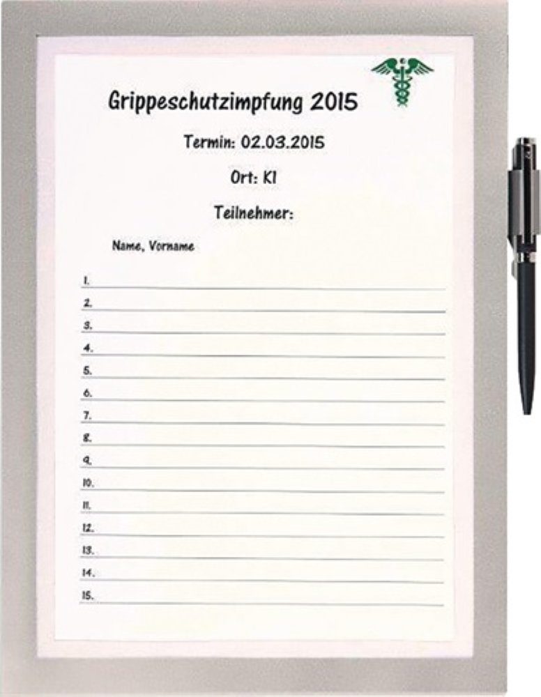 Magnetische A4 Bilderrahmen Selbstklebend - Schwebeframes Für Poster & Infos