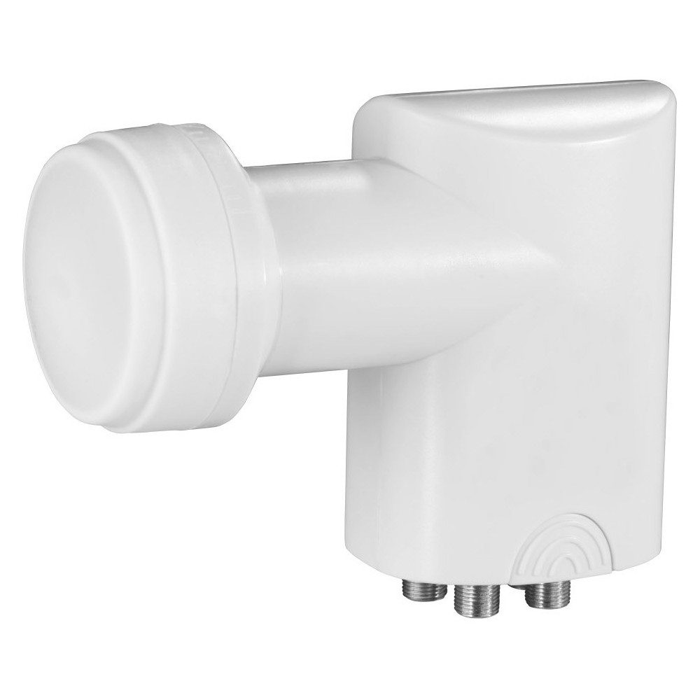 Hama Hama Quadswitch-LNB Lypsi 2 weiß für SAT-Empfang. Universal-Quad-LNB (Digitaler Empfang von SAT-Programmen)