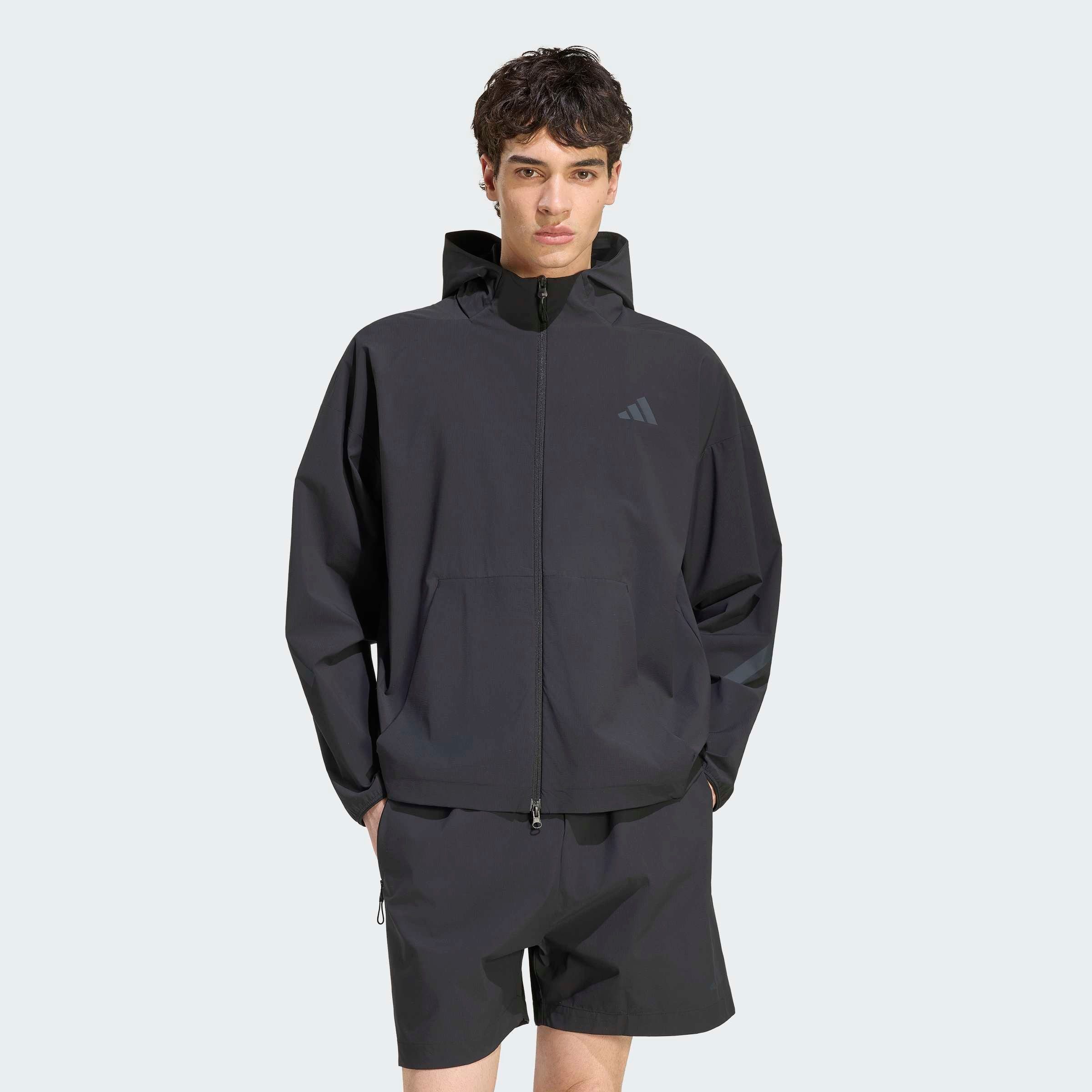 adidas Sportswear Kapuzensweatshirt M Z.N.E. WV FZ mit Reißverschluss, im sportlichen Stil