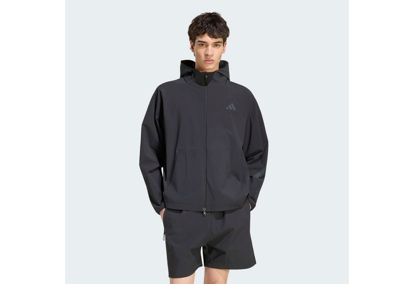 adidas Sportswear Kapuzensweatshirt ADIDAS Z.N.E. WOVEN TRACK mit Reißverschluss, im sportlichen Stil