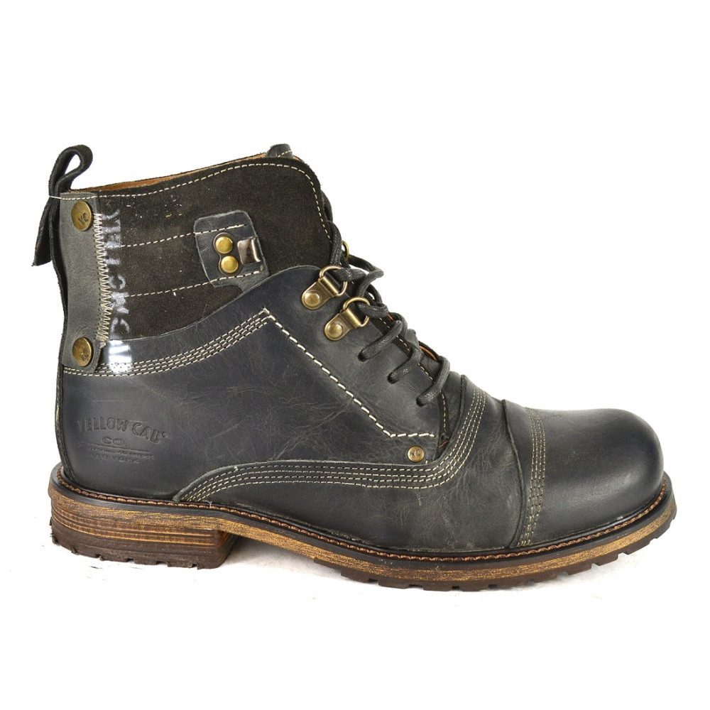 Yellow Cab Soldier 3-c Y15105 Stiefel Dunkelblau