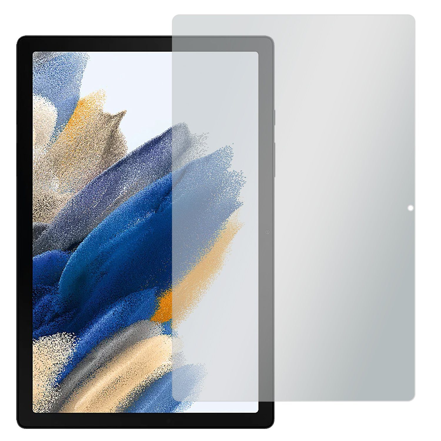 SLABO Schutzfolie 2 x Displayschutzfolie No Reflexion, Samsung Galaxy Tab A8 10.5" 2021 (LTE WiFi)