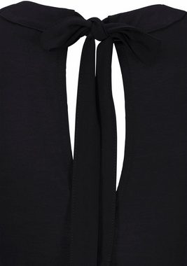 LASCANA Jerseykleid in weit schwingender Form, mit Taschen, Bindeband im Nacken, elegant