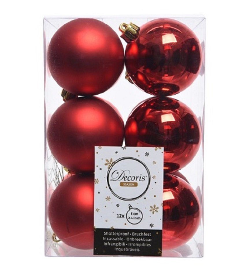 Decoris season decorations Weihnachtsbaumkugel, Weihnachtskugeln