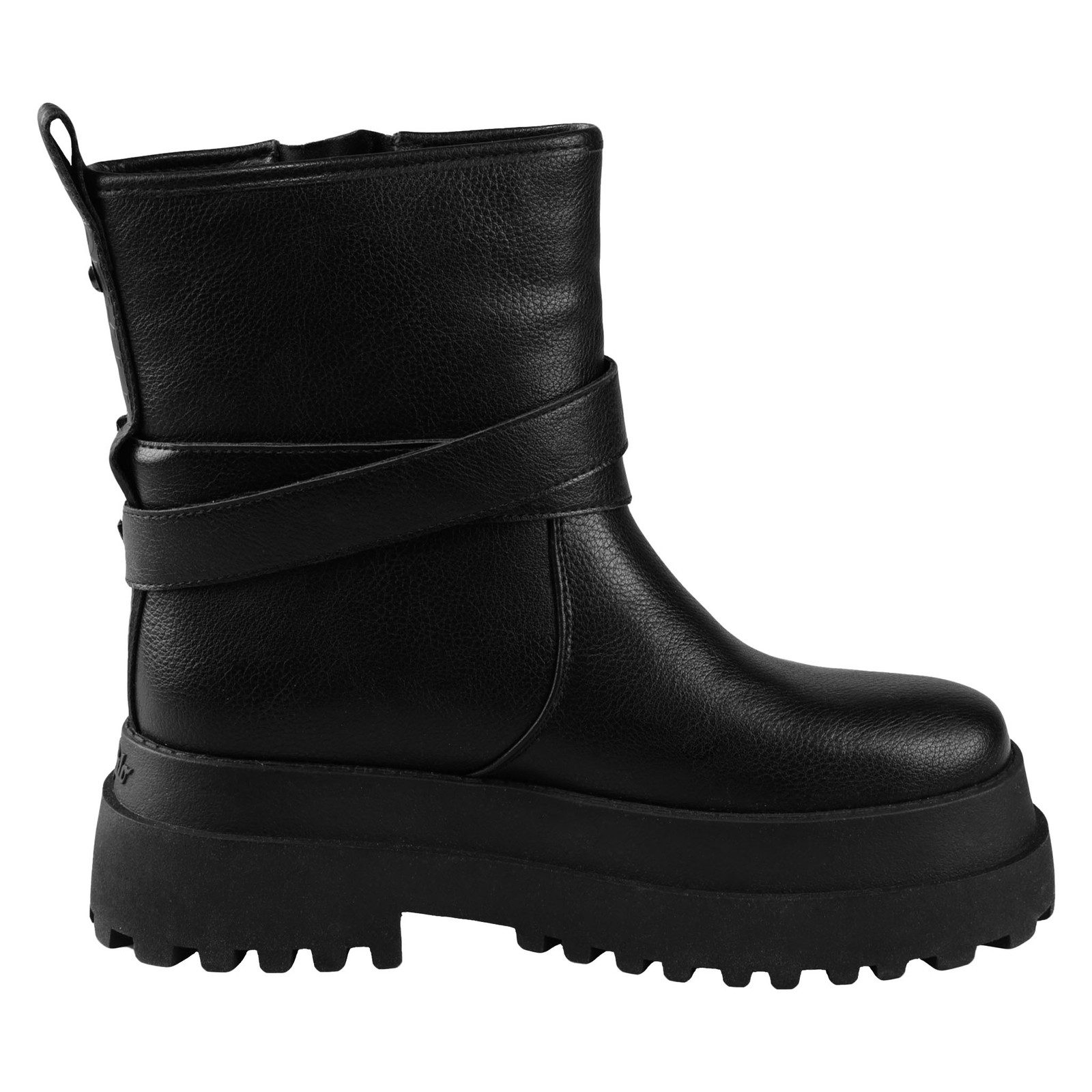 Buffalo Pluto Farmer Biker Stiefelette mit Plateauabsatz