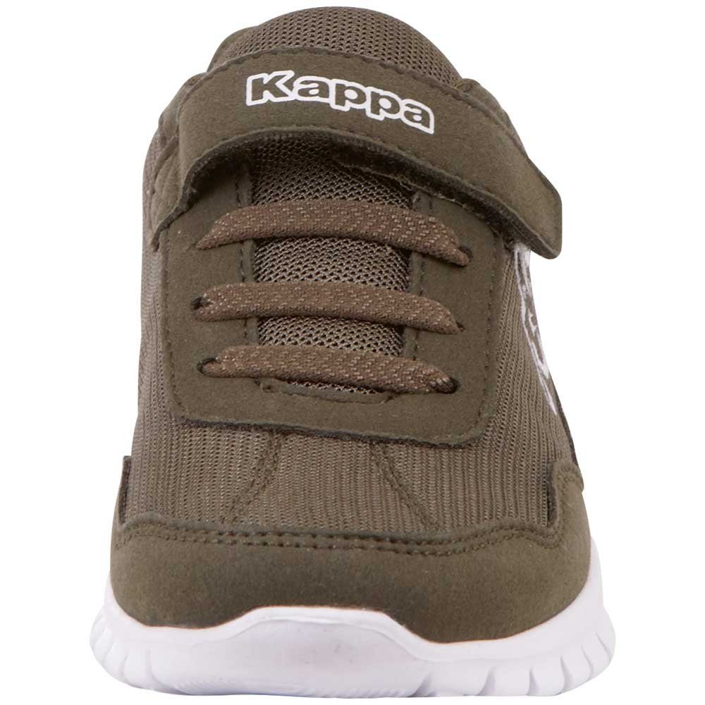 Kappa Sneaker mit leichter army-white Sohle besonders