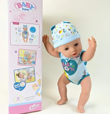 Zapf Creation® Babypuppe Zapf Creation - BABY born: Soft Touch Boy 43 cm mit viel Zubehör & (Set,Spar-Set)