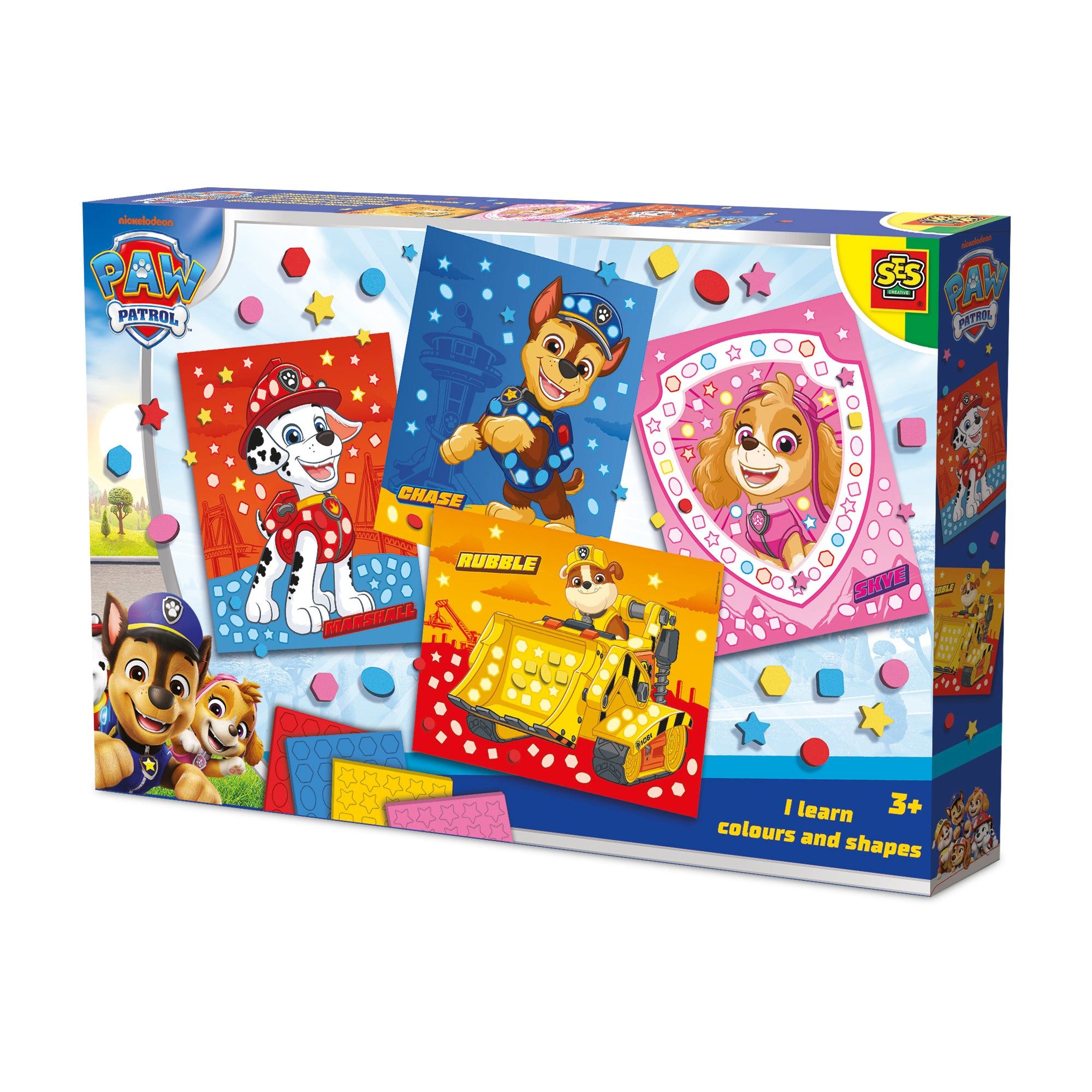 SES Creative Spiel SES Creative Paw Patrol – Ich lerne Farben & Formen