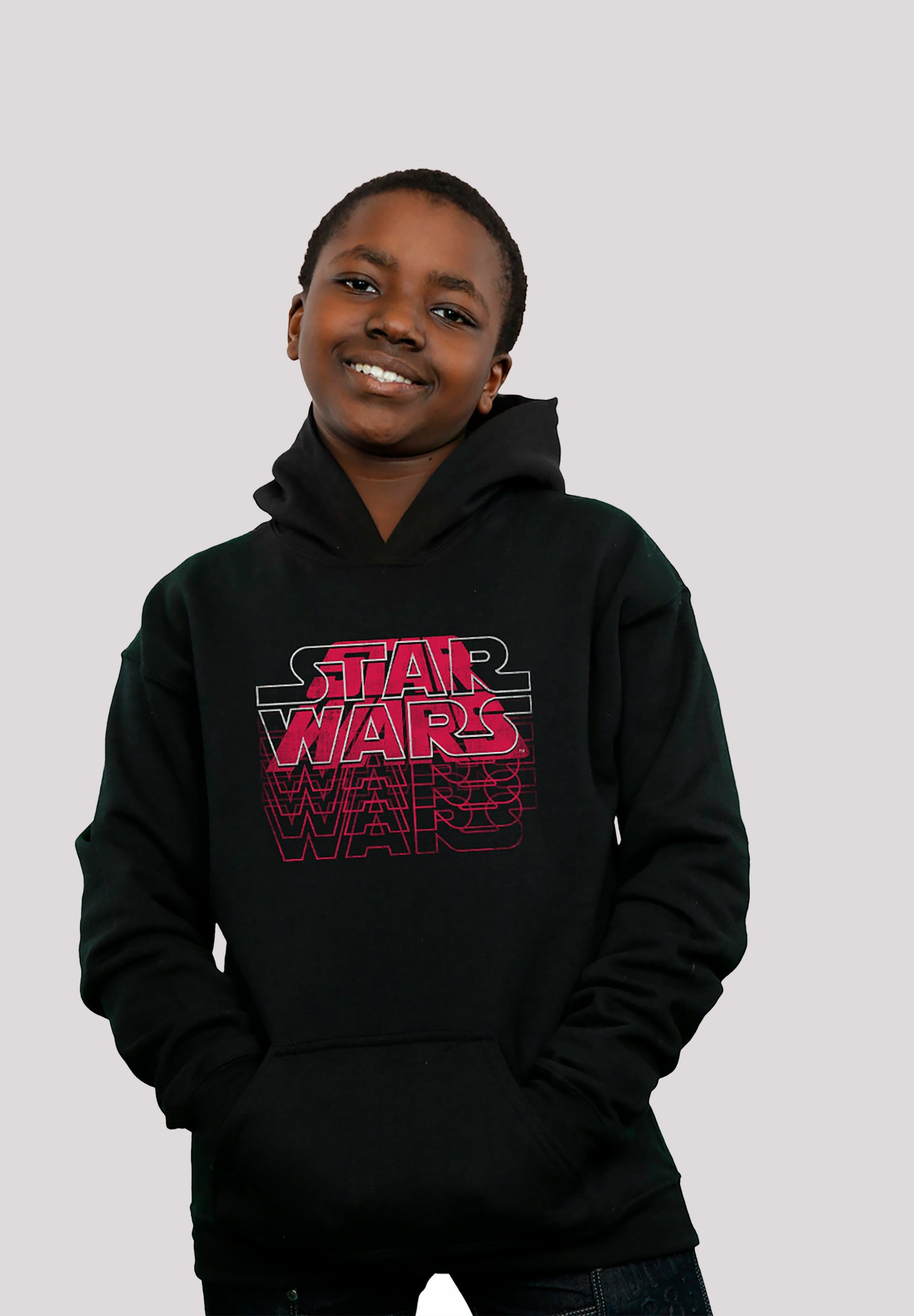 F4NT4STIC Kapuzenpullover Star Wars Blended Krieg der - Logo Print Premium Sterne