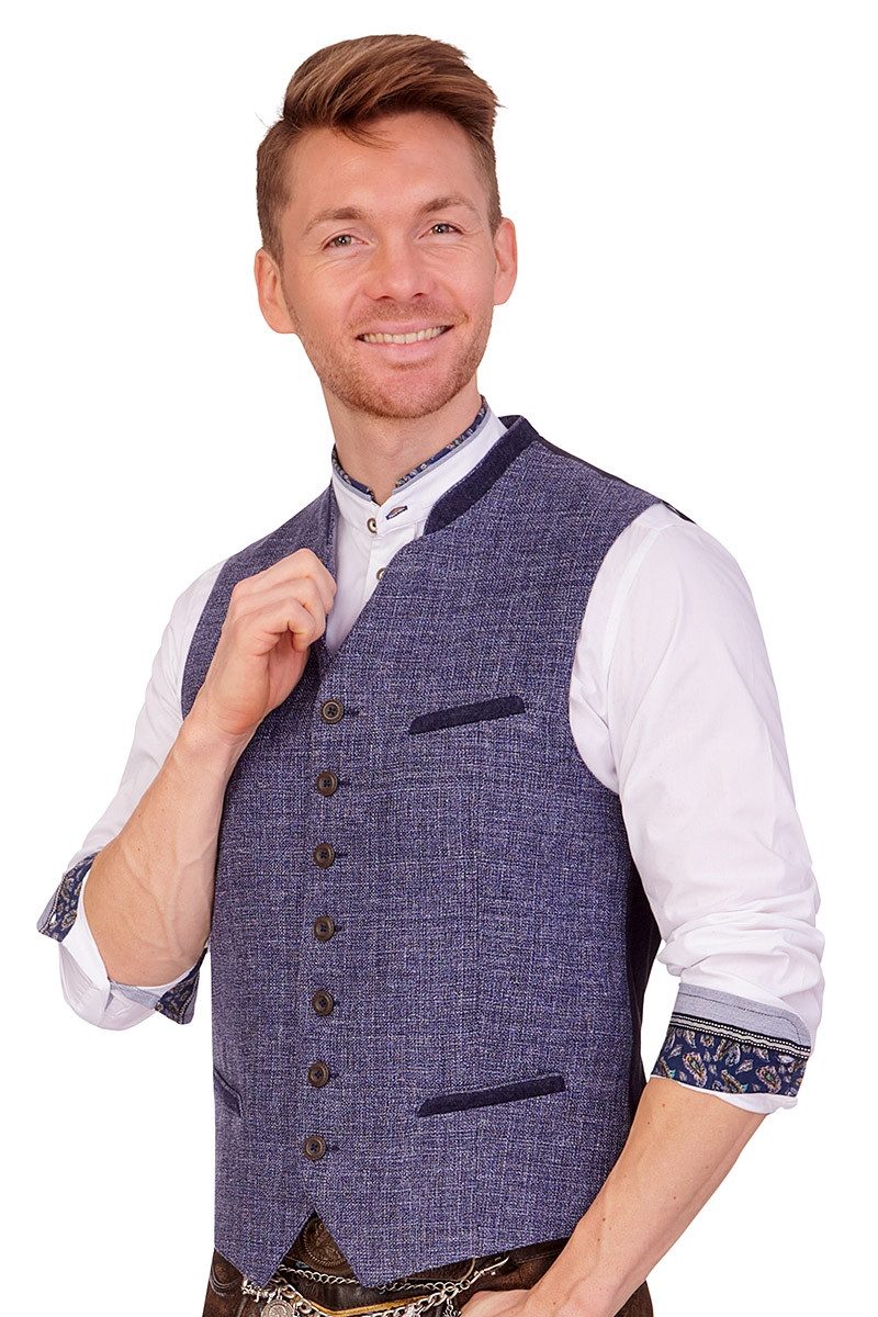 Hammerschmid Trachtenweste Trachtenweste - FRANZ - denim