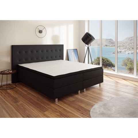 Best for Home Boxspringbett Neo Schwarz