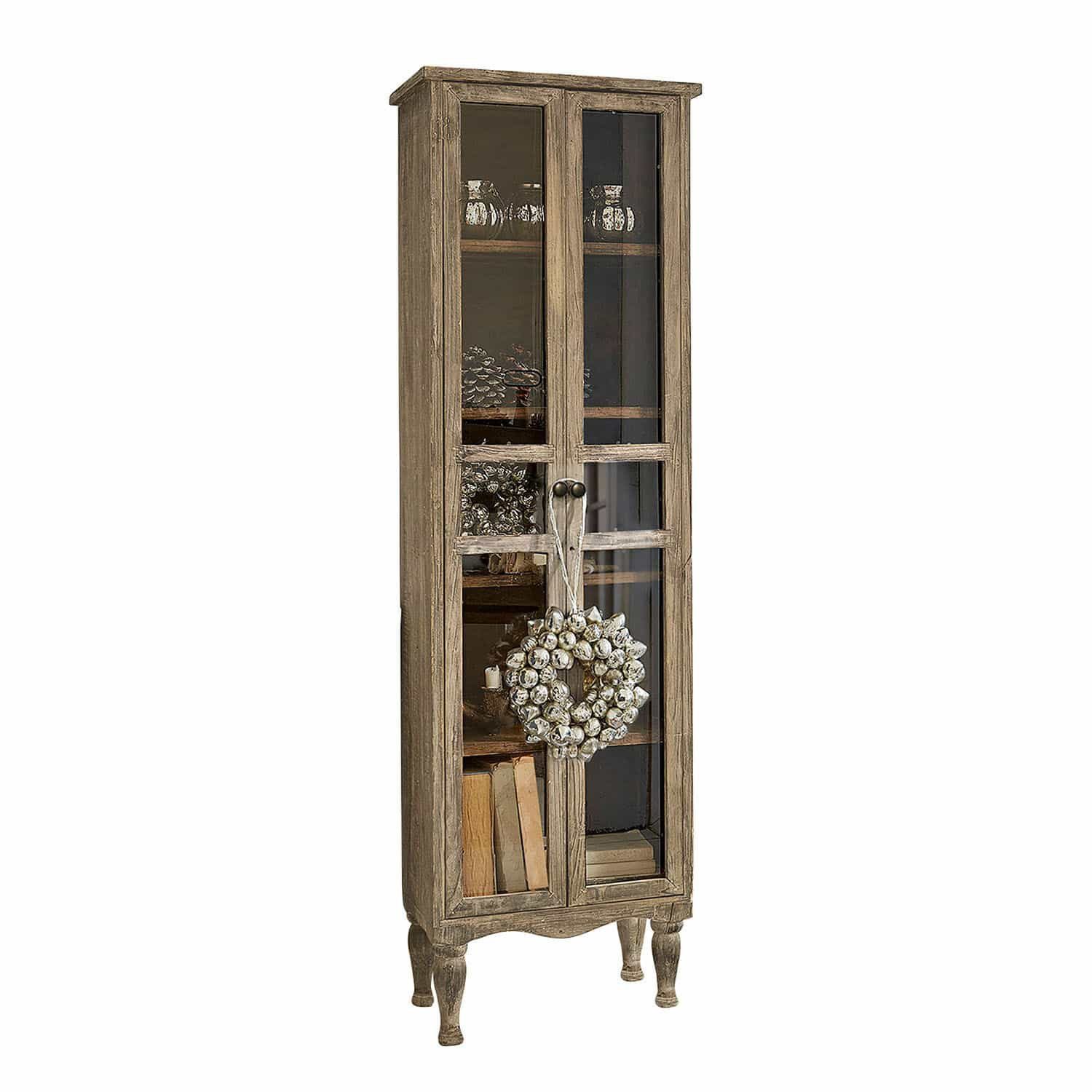 Mirabeau Vitrine Schrank Covent Garden braun