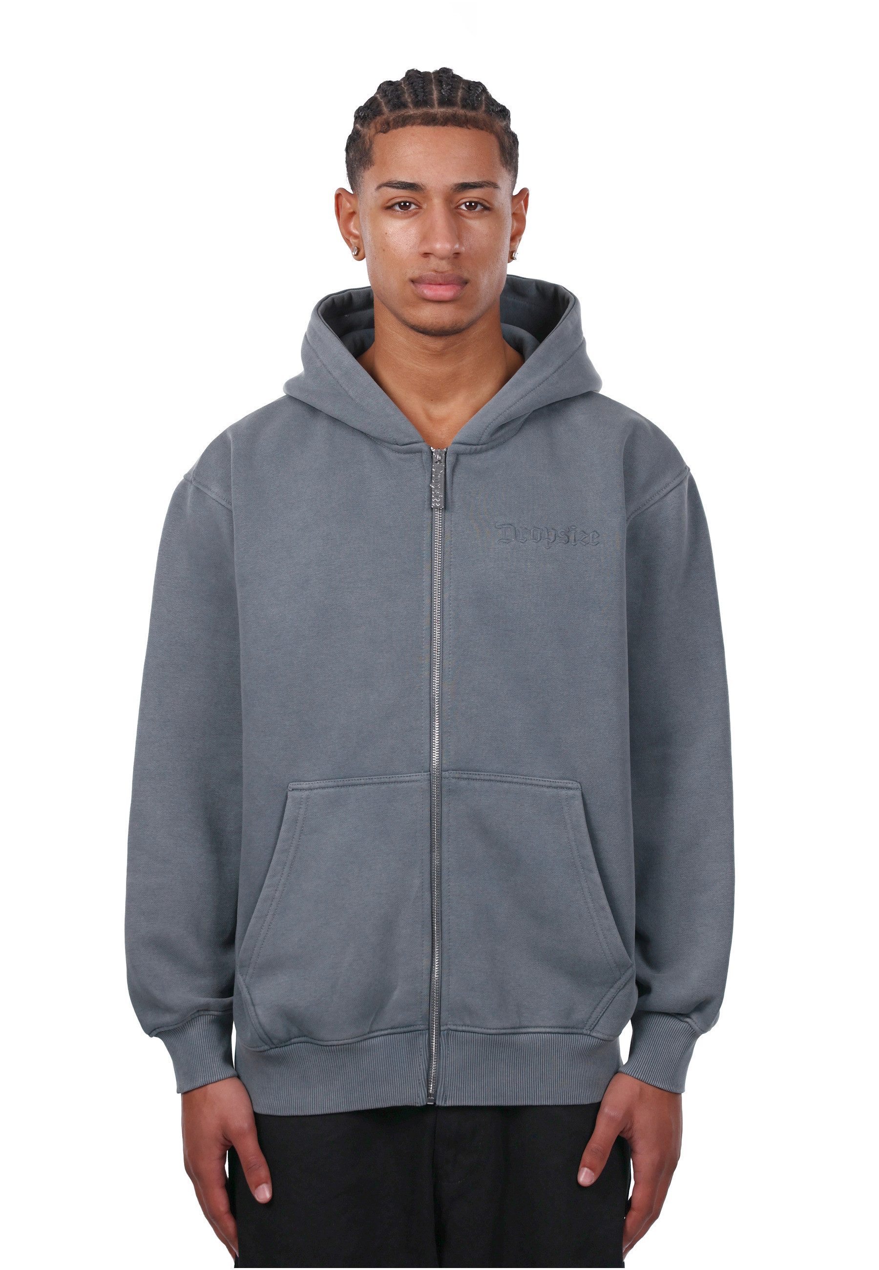 Dropsize Kapuzenpullover Dropsize Dropsize REGULAR FIT ZIP-HOODIE (1-tlg)