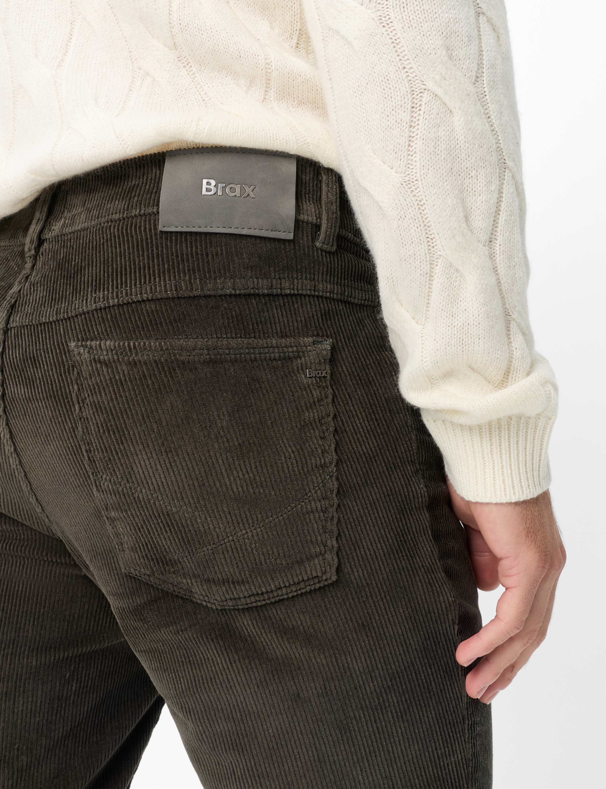 Brax 5-Pocket-Hose Style COOPER Hi-FLEX Cord: Five-Pocket im Regular Fit – Bild 3 von 5