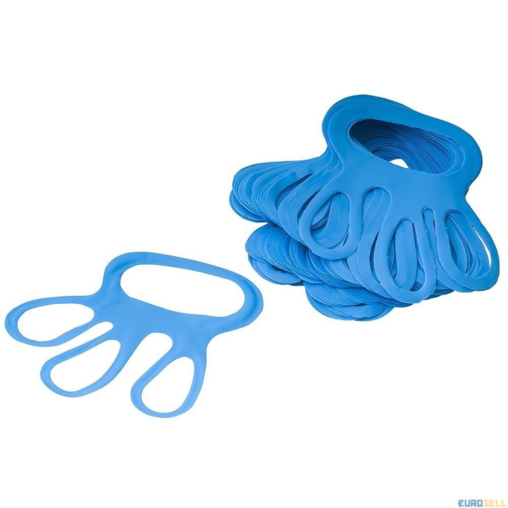 TronicXL Einweghandschuhe 2 x Fingerlinge Fingerfix blau Handschuhspanner Stechschutzhandschuh