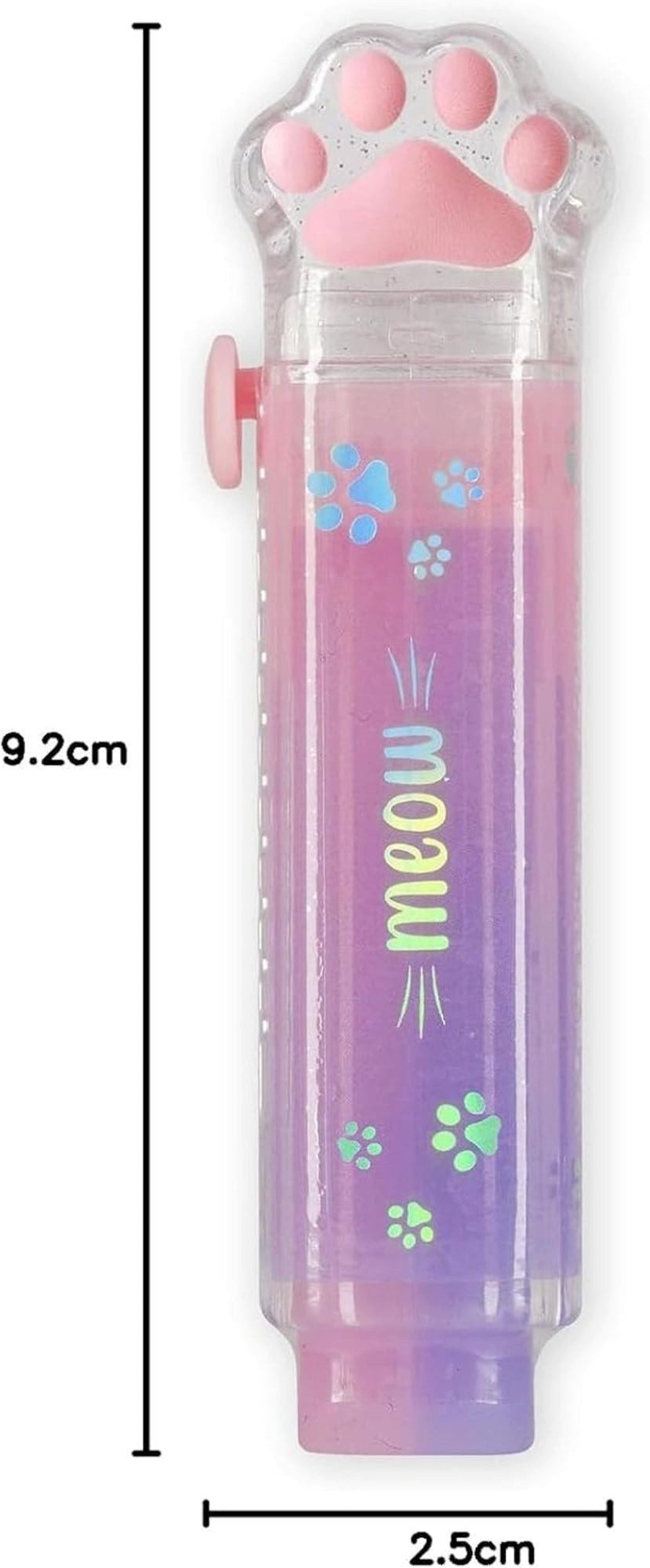 Legami Gelschreiber Legami Radiergummi Meow – einschiebbar, Katzenpfote