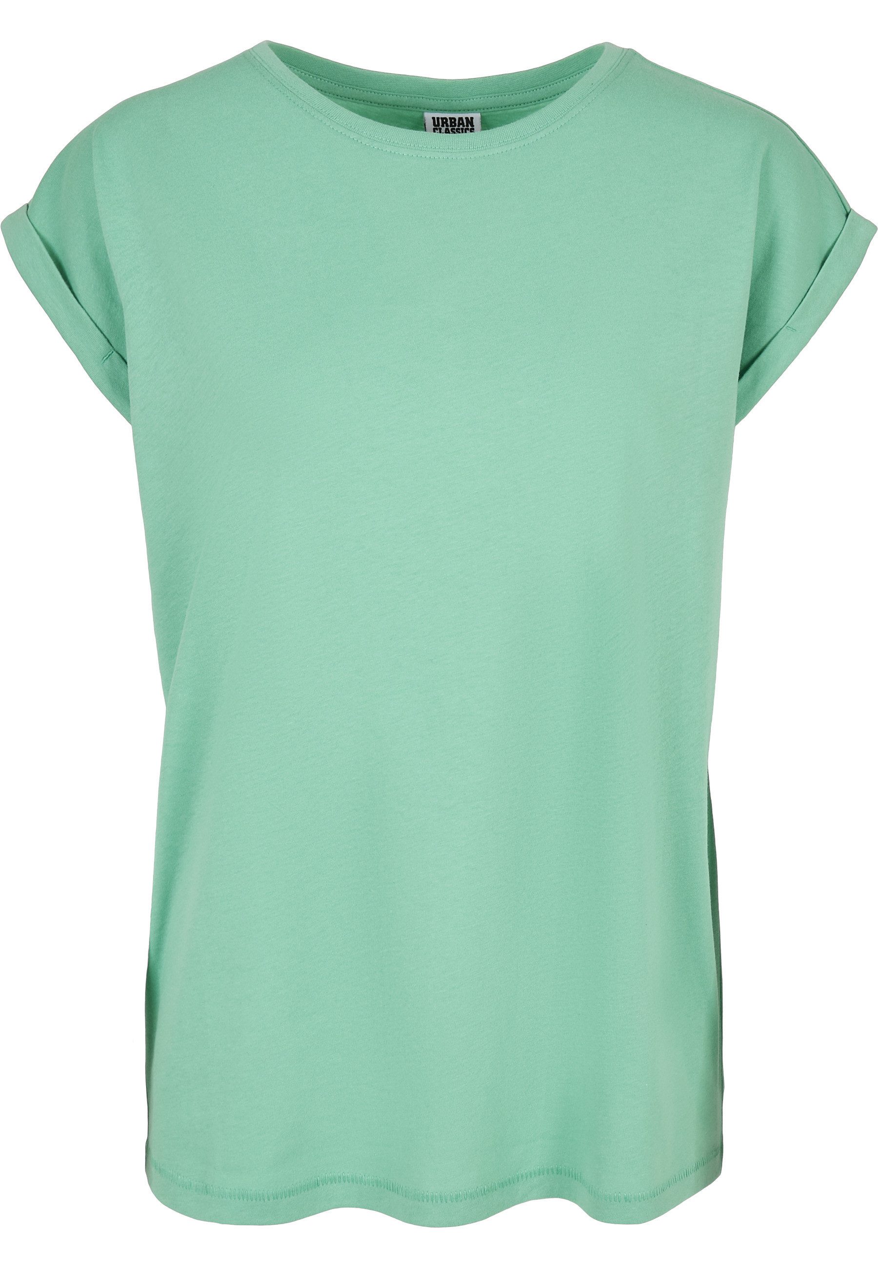 URBAN CLASSICS Kurzarmshirt Urban Classics Damen Ladies Extended Shoulder Tee (1-tlg)