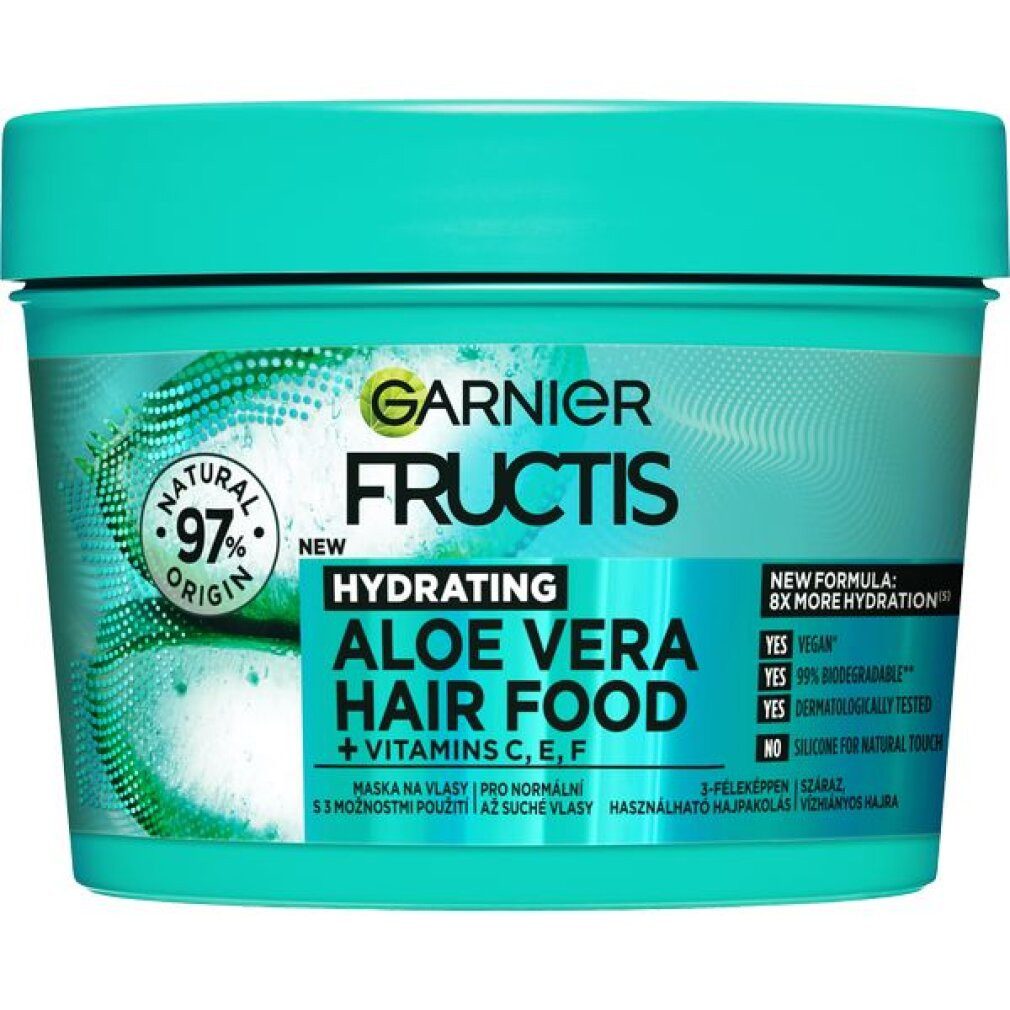 GARNIER Haarmaske Hydrating Aloe Vera mask for normal to dry hair (Hair Food) 400ml