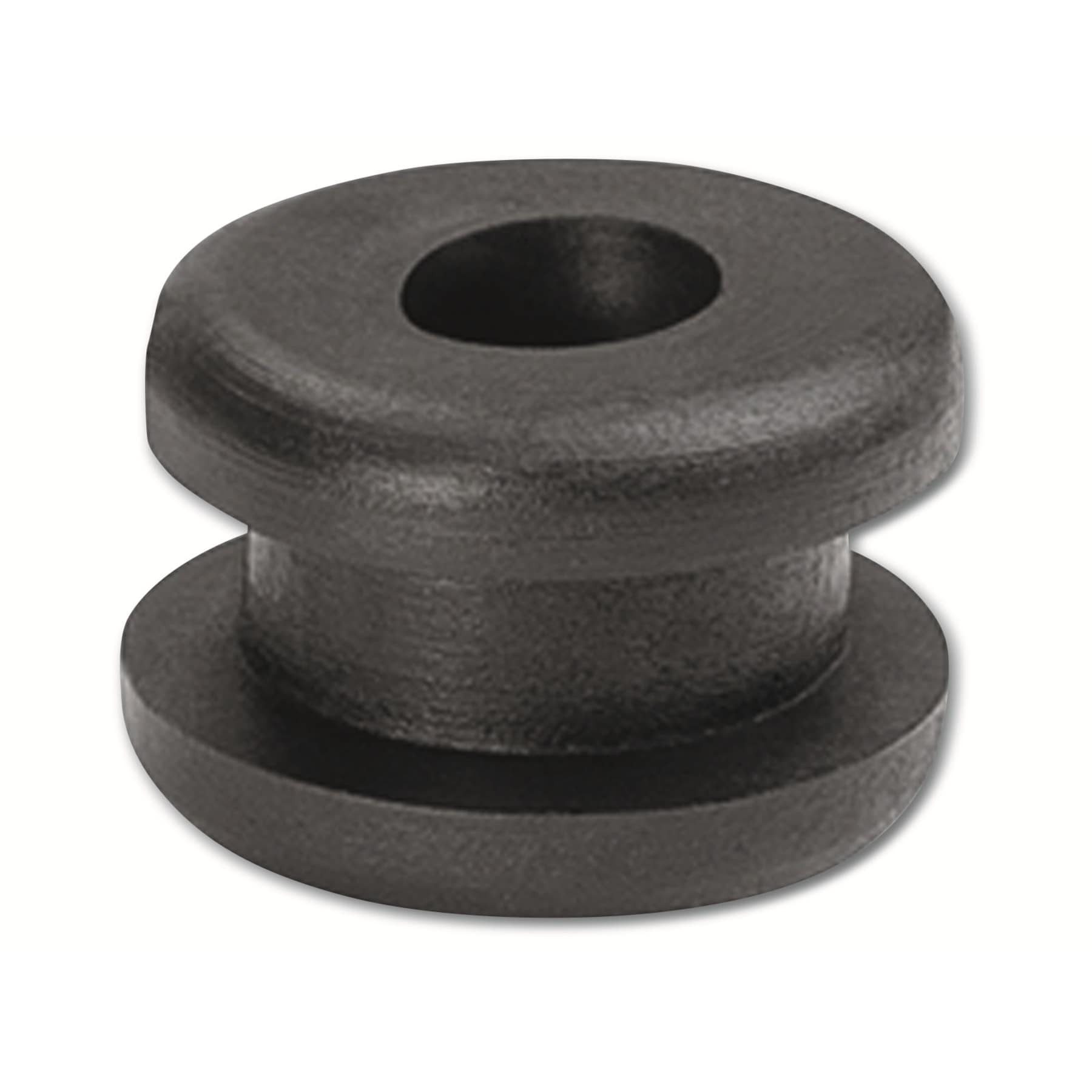 HellermannTyton Kabeldurchfuhr HELLERMANNTYTON Durchführungstülle, 633-02180, Schwarz, PVC, ∅ 6 mm, 1