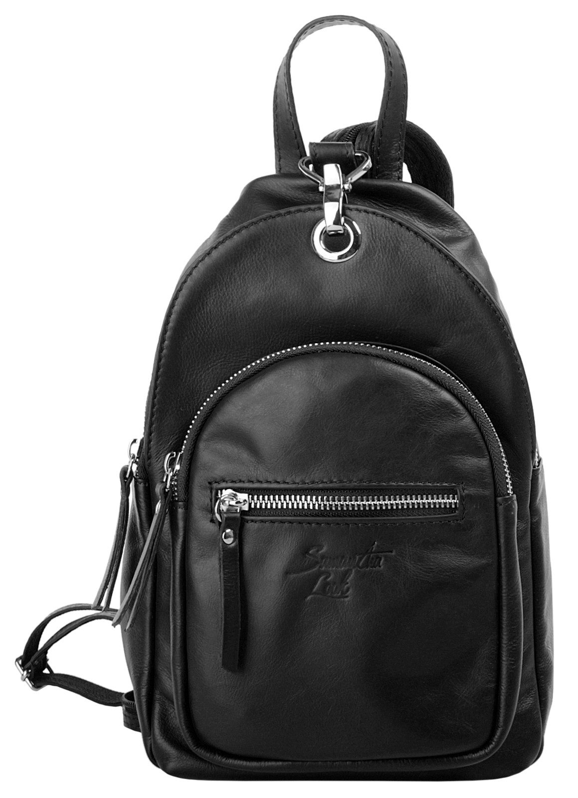 Samantha Look Cityrucksack, echt Leder, Made in Italy günstig online kaufen