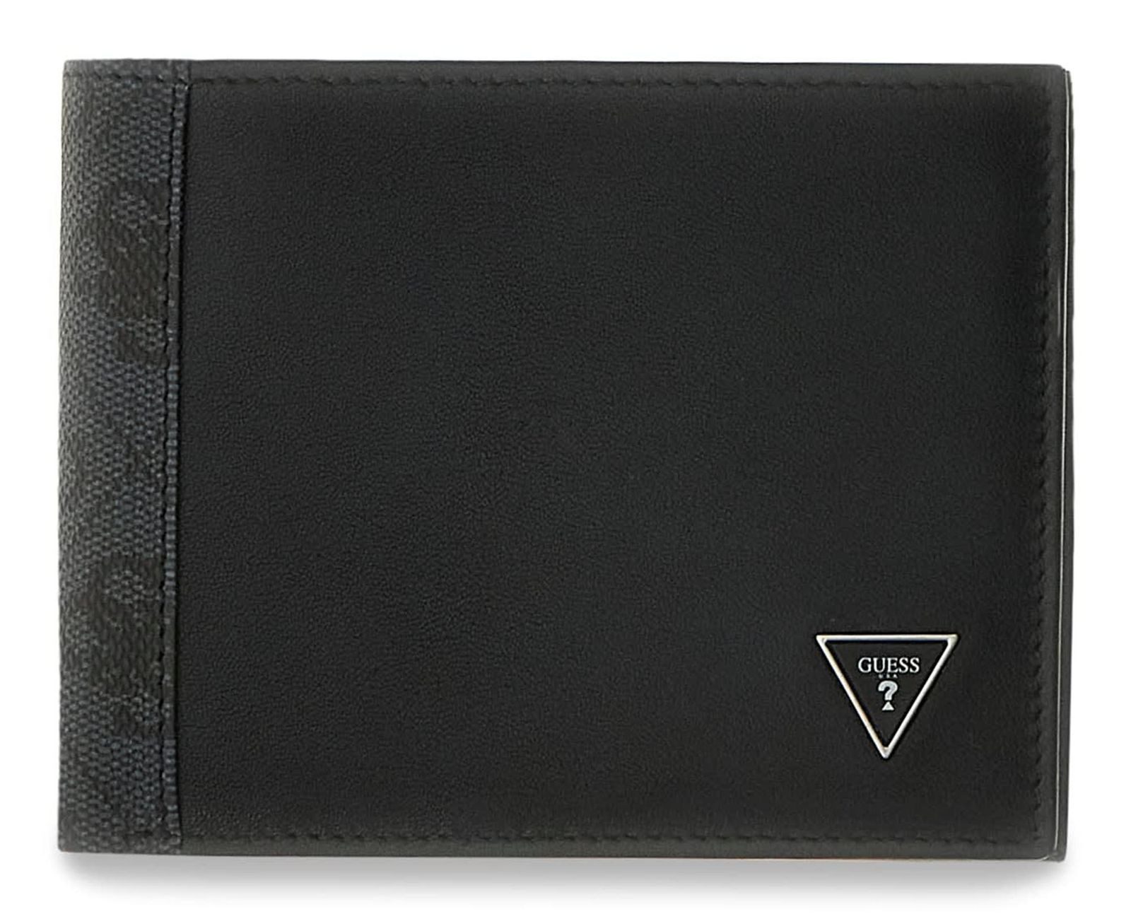 Guess Geldbörse Bifold, aus echtem Rindsleder mit RFID-Blocker Schutz