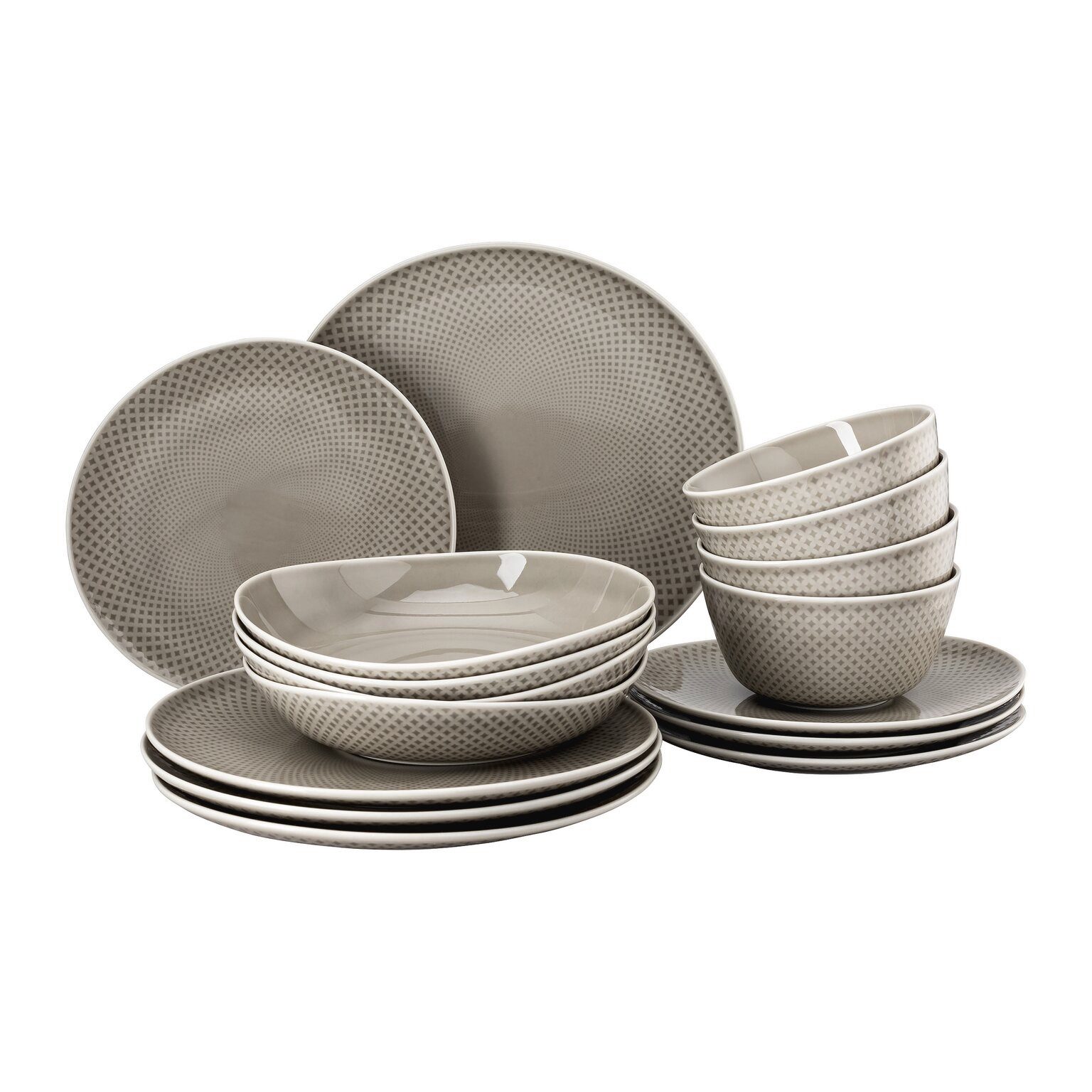 Rosenthal Geschirr-Set Rosenthal Junto Set, Porzellan, Porzellan