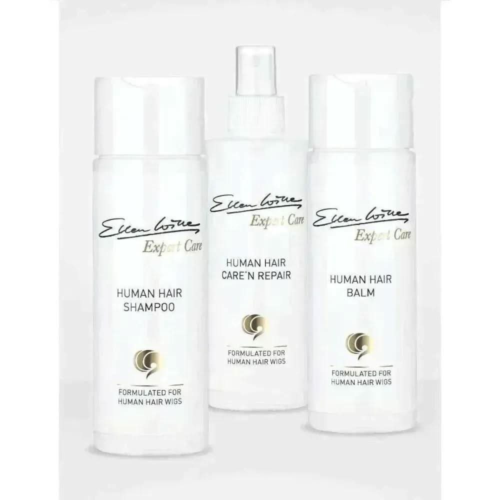 Ellen Wille Haarpflege-Set Ellen Wille Pflegeset Human Hair, Pflegeset Human Hair, 3-tlg. 200 ml – Rundum-Pflege für Zweithaar