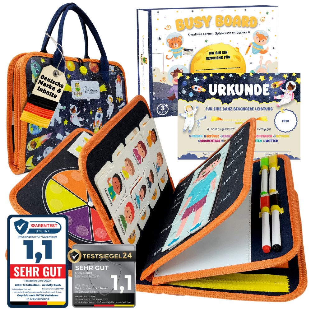 Lions Collection Lernspielzeug Busy Board Deutsch günstig online kaufen