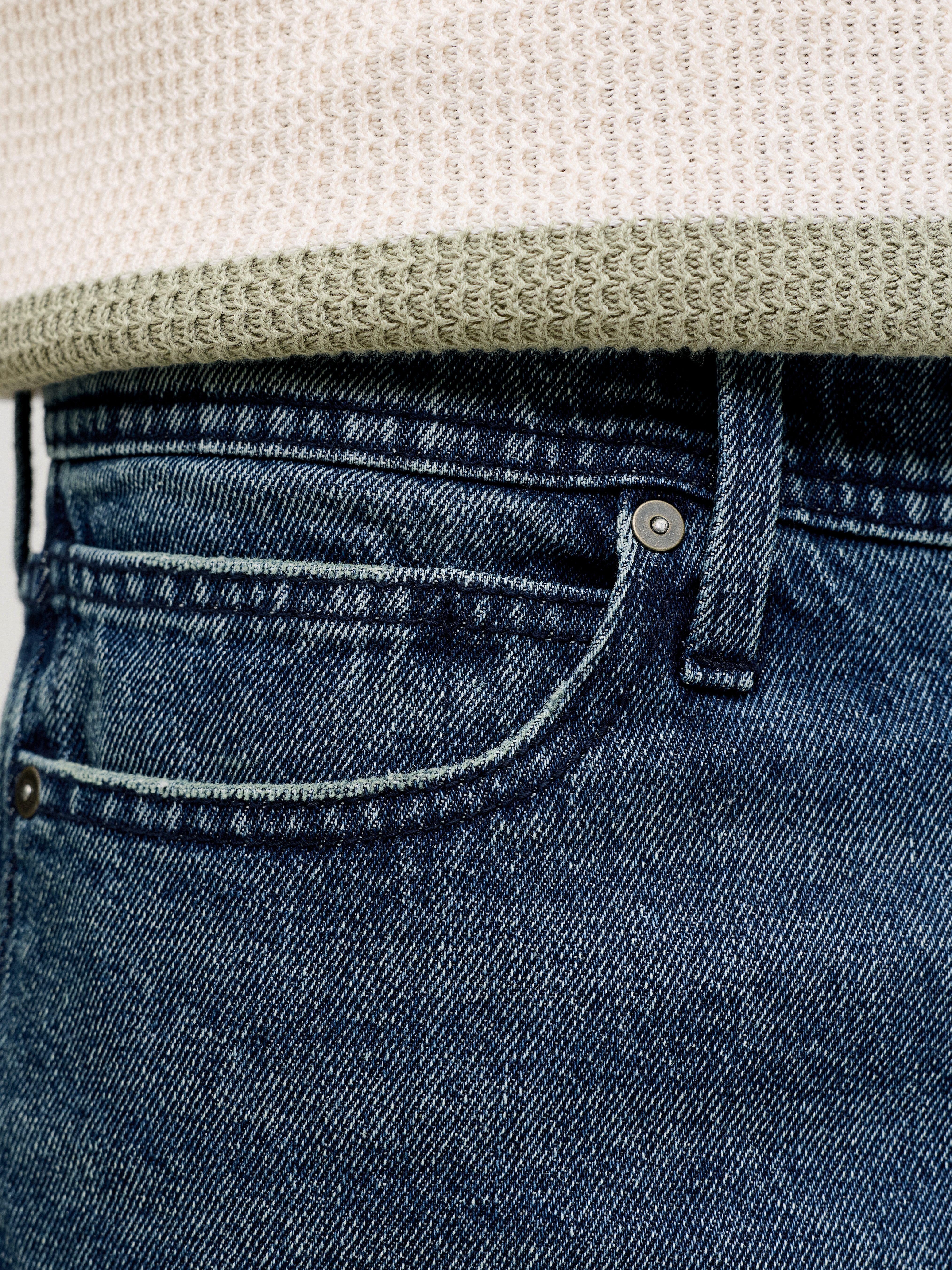Jack & Jones Jeansshorts JJIALEX JJCREW SHORTS AT 229 ST LN Baumwolle, baggy fit