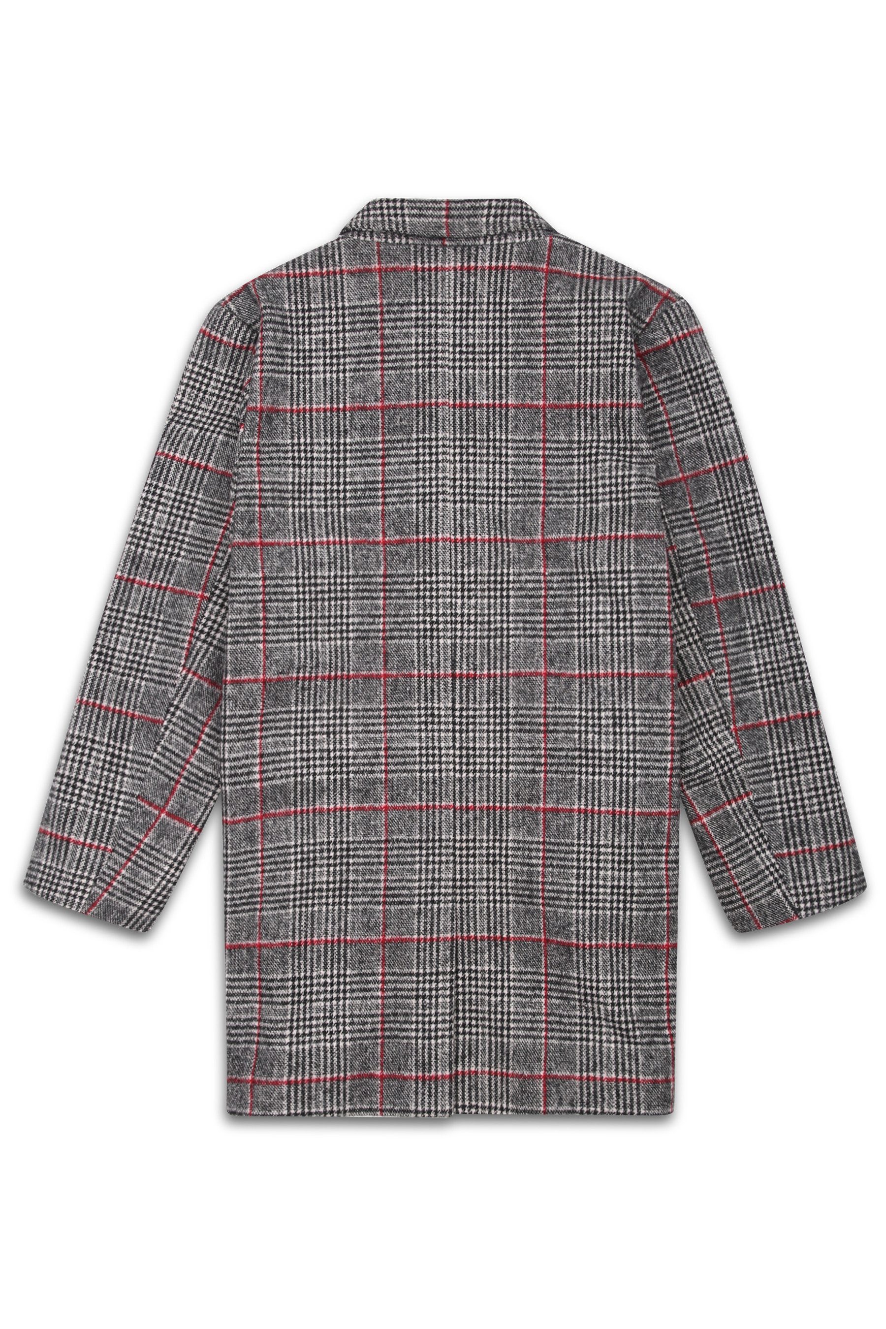 Threadboys Kurzmantel THBChecked (1-tlg) im tollen Karo-Design