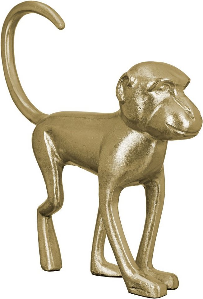 GILDE Tierfigur Skulptur Monkey (1 St), Im afrikanischen Stil