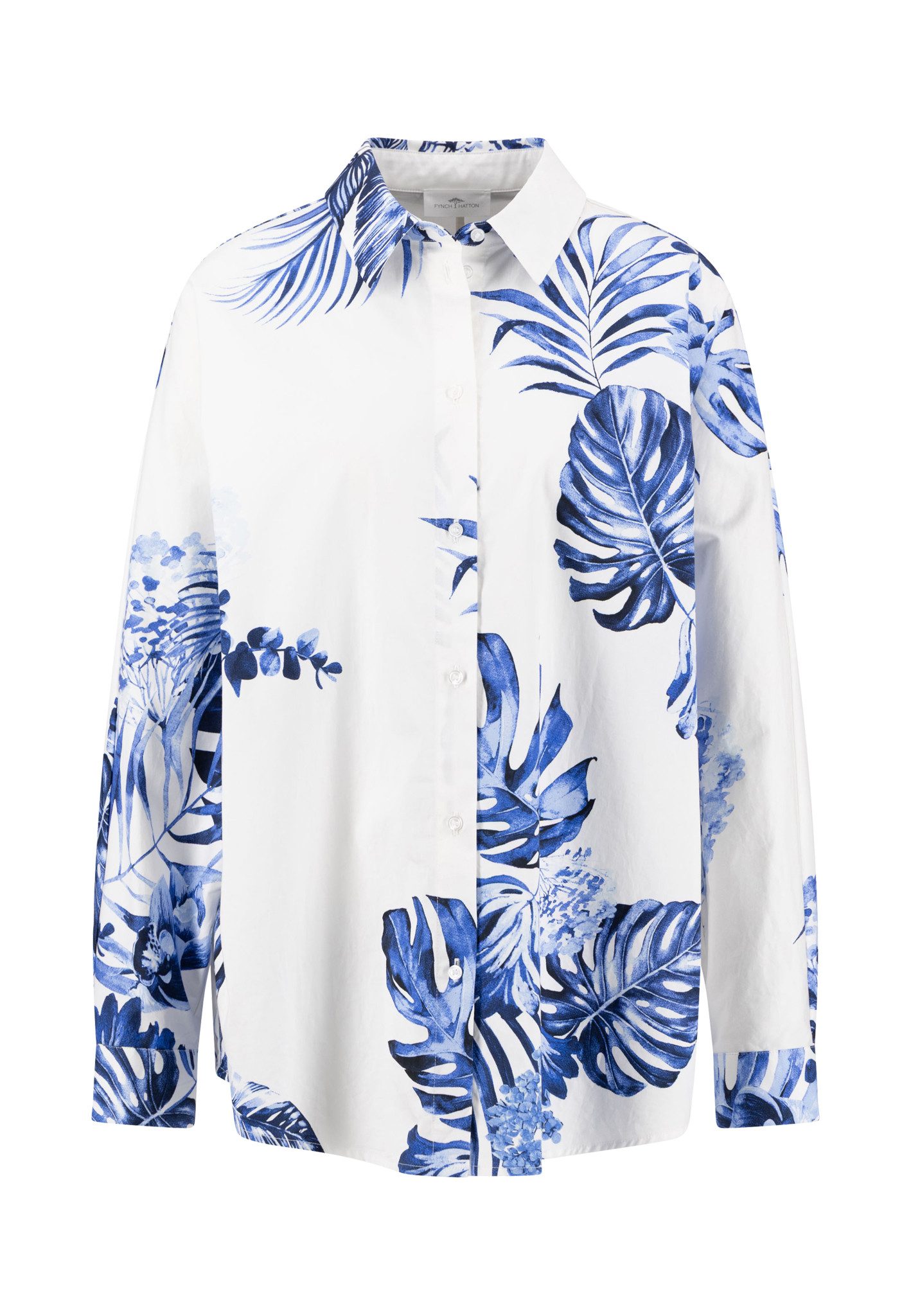 FYNCH-HATTON Blusentop BLOUSE BATWING TROPICS