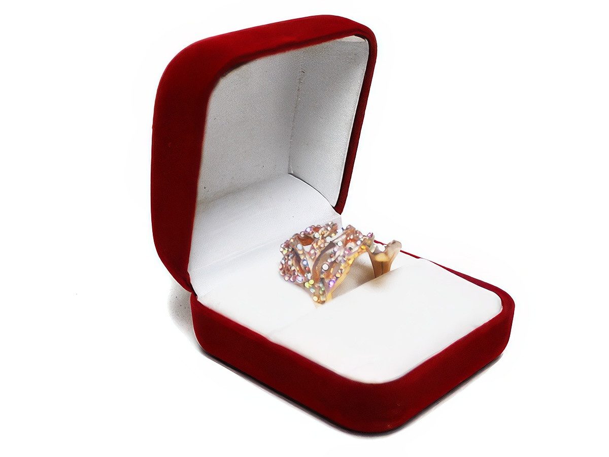 Yudu Schmucketui 2 stück Schmuckschachtel Ringetuis Ringbox Ringschachtel günstig online kaufen