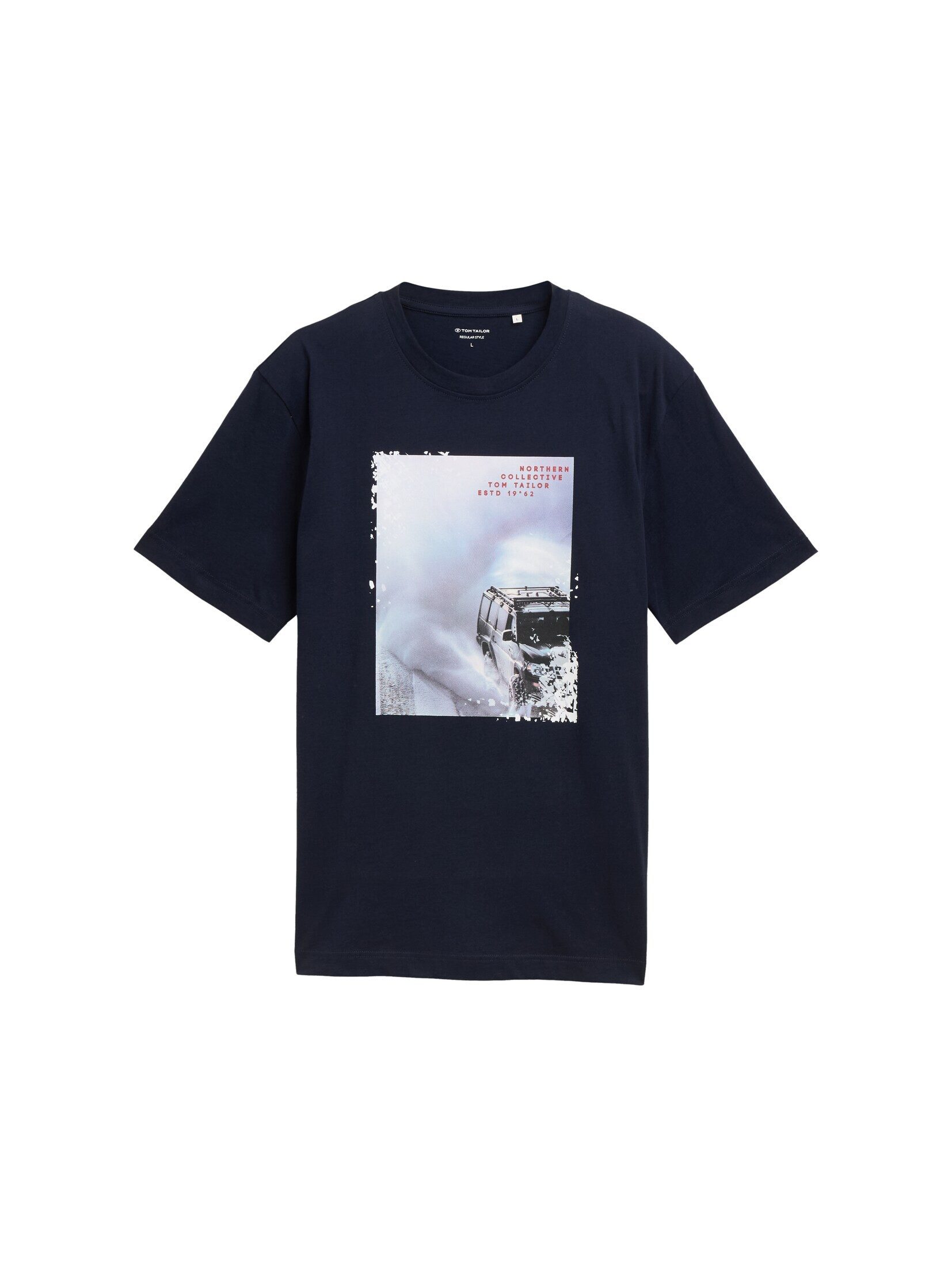 TOM TAILOR T-Shirt T-Shirt mit Foto-Print günstig online kaufen