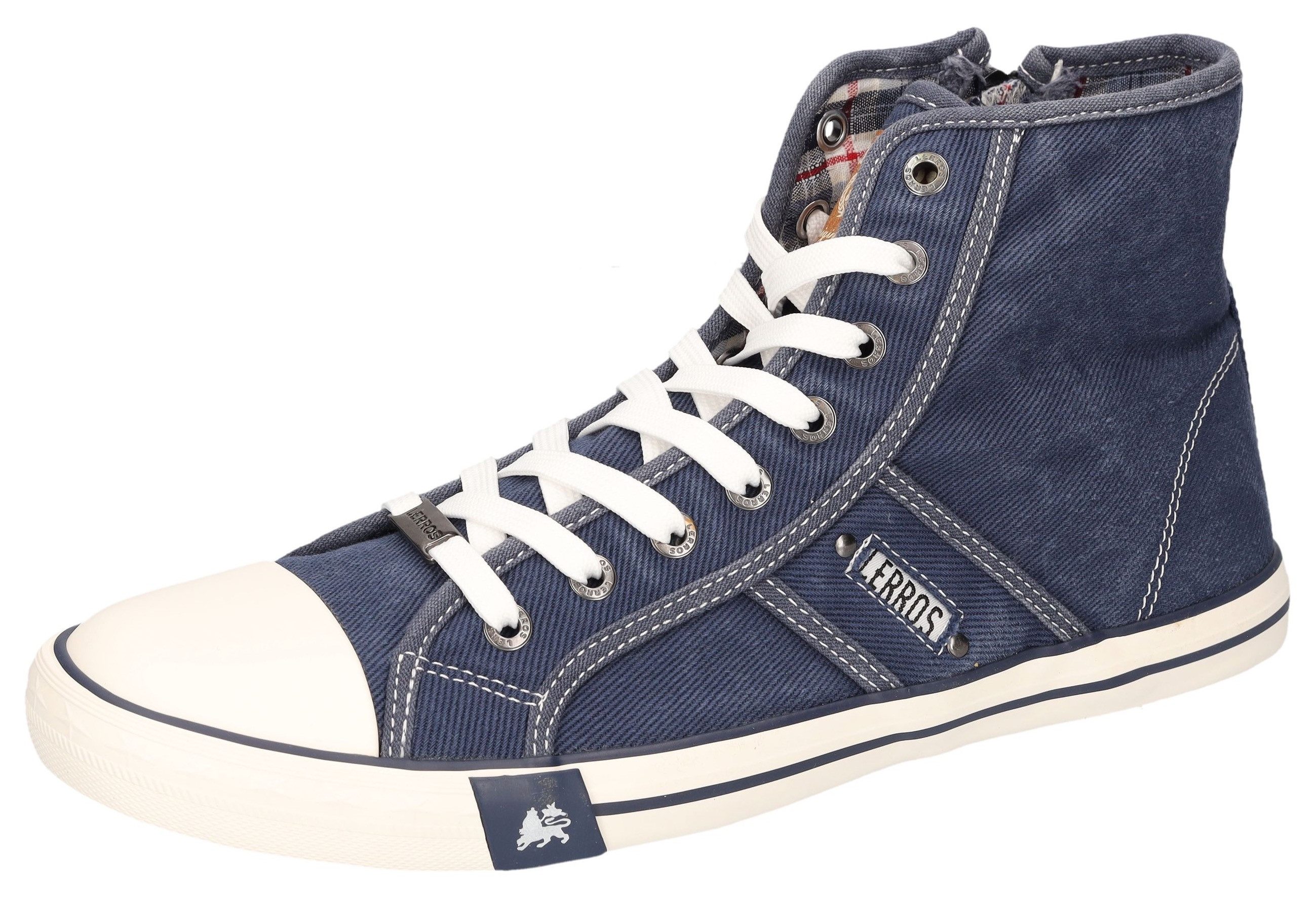 LERROS Sneakerboots Schnürboots, High Top Sneaker, Canvas-Boots mit Gummika günstig online kaufen