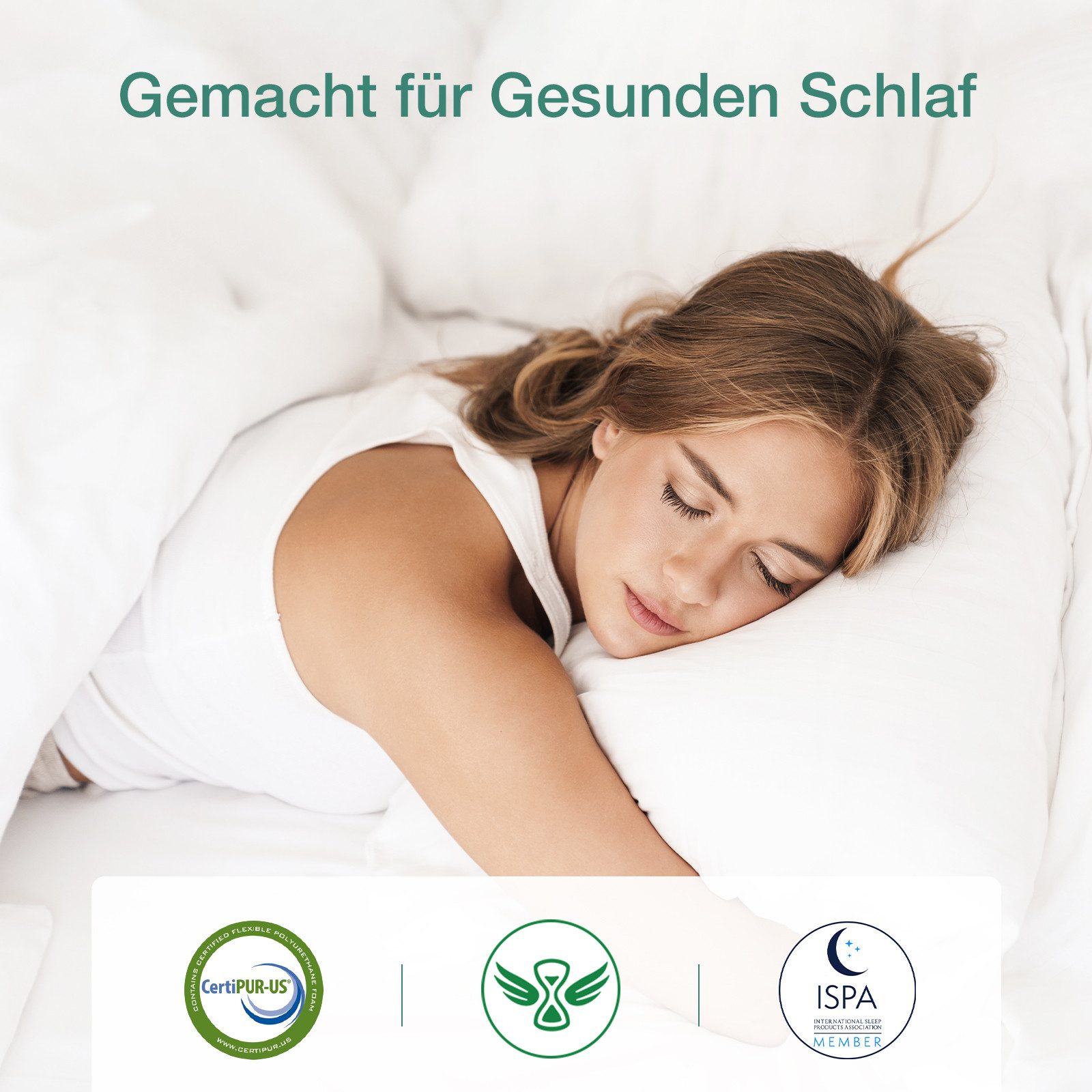 Komfortschaummatratze H3/H2 7-Zonen Kaltschaummatratze mit Atmungsaktive günstig online kaufen